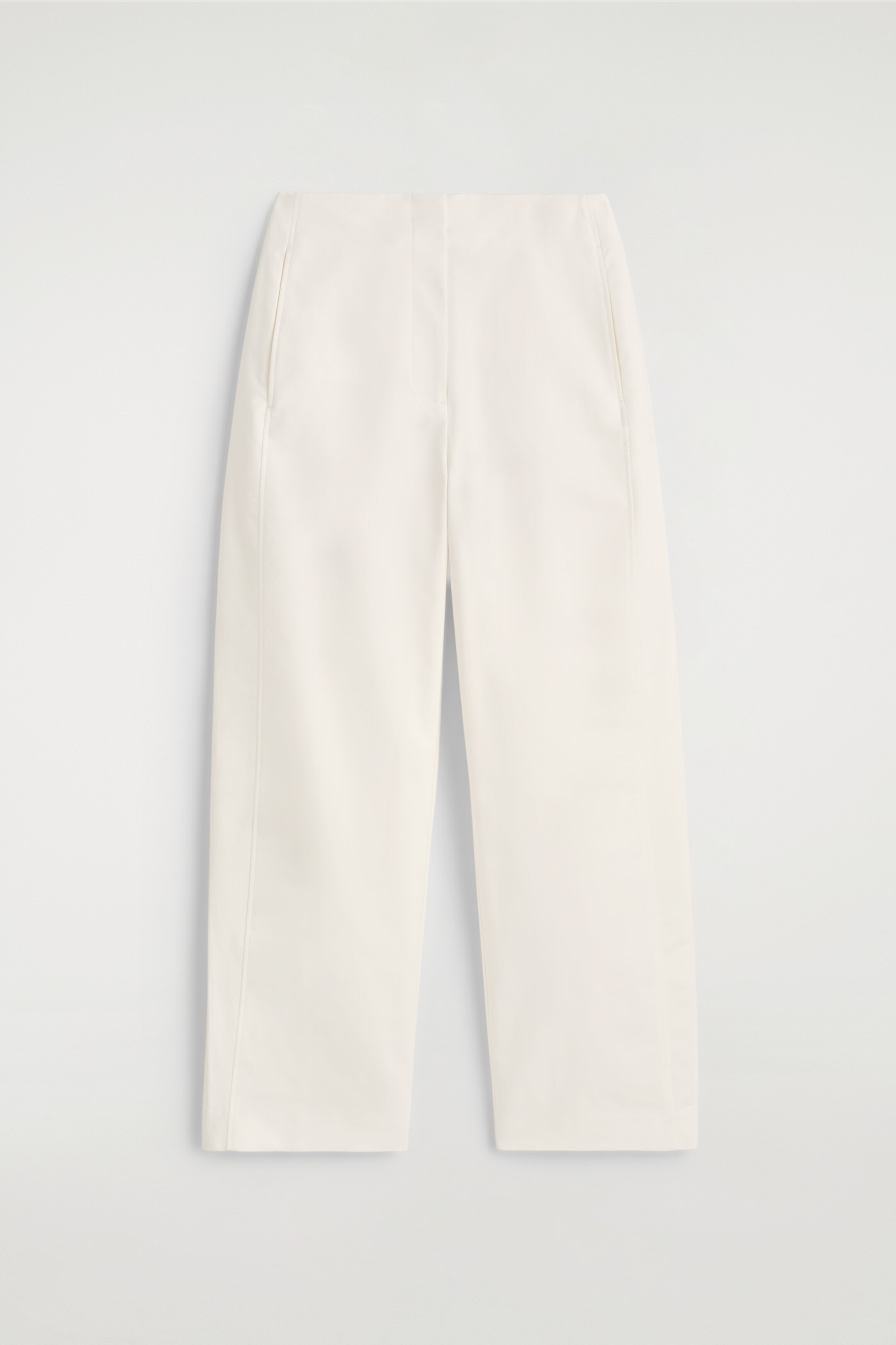 Ver imagem maior: calças de algodão pima com perna larga - BRANCO - SENHORA | H&M PT 5