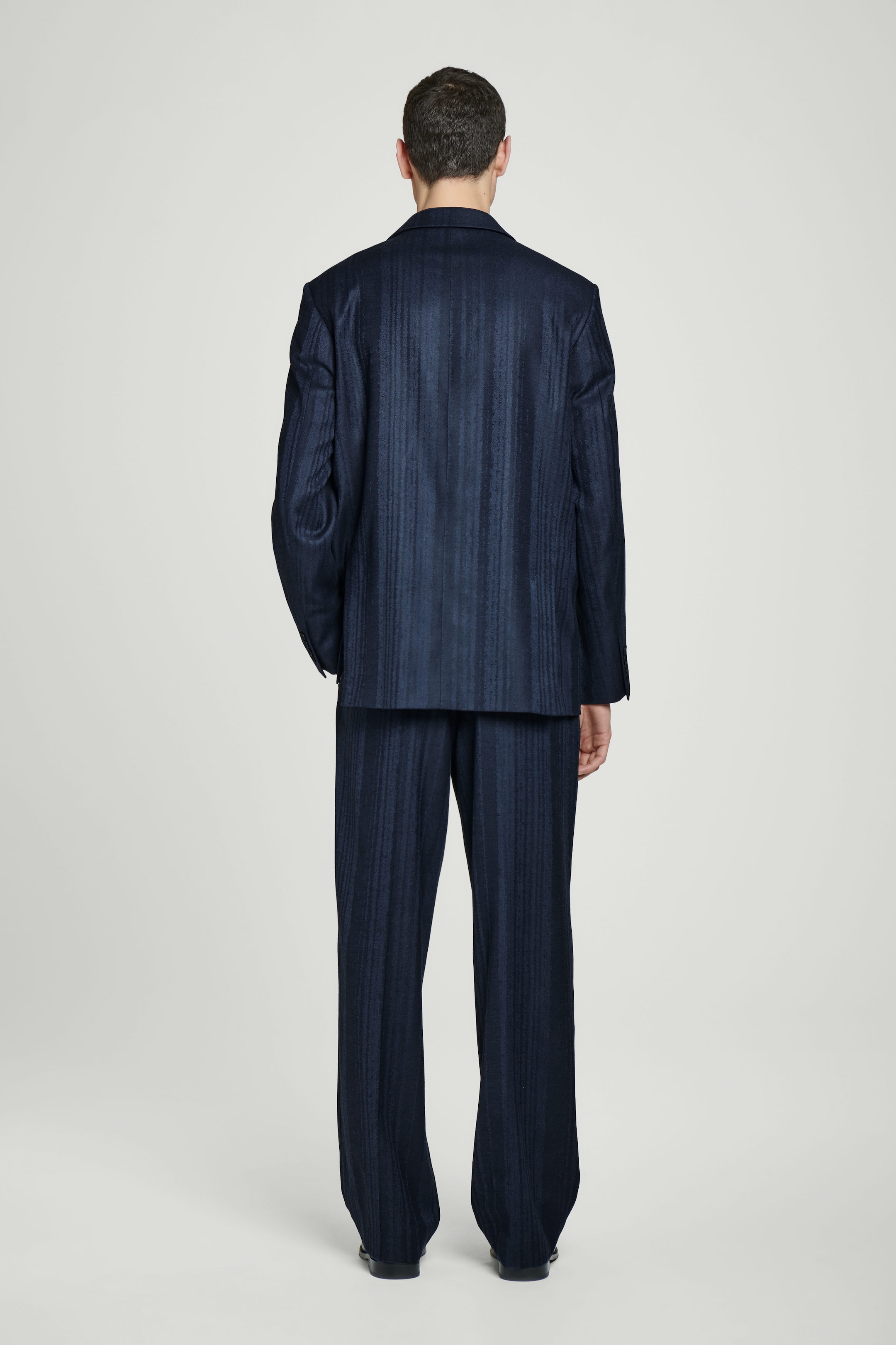 PANTALONI A GAMBA DRITTA IN JACQUARD