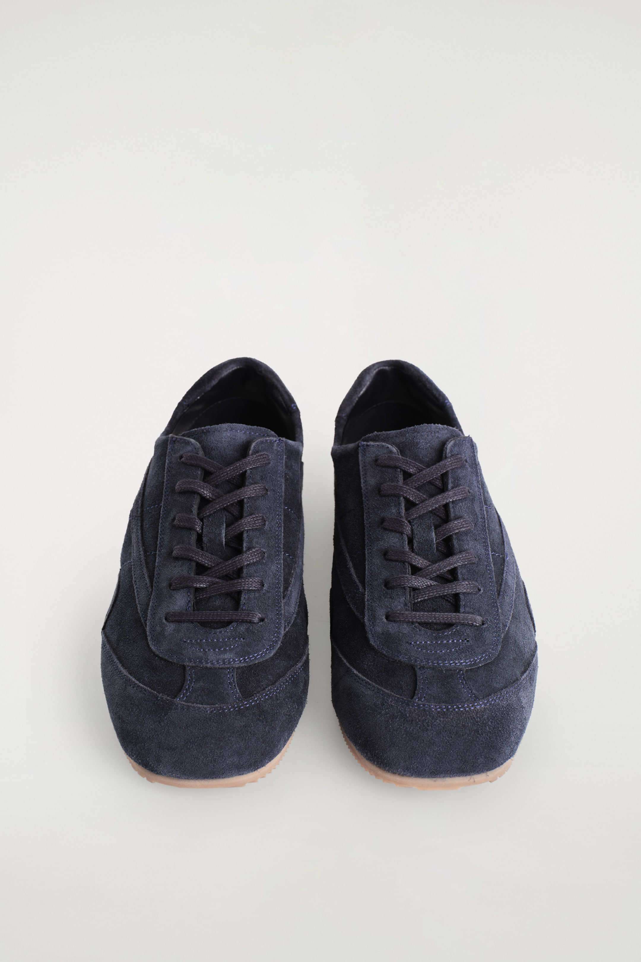 Visualizza immagine più grande: SNEAKERS MINIMAL IN PELLE SCAMOSCIATA - BLU ACCIAIO - UOMO | H&M IT 6