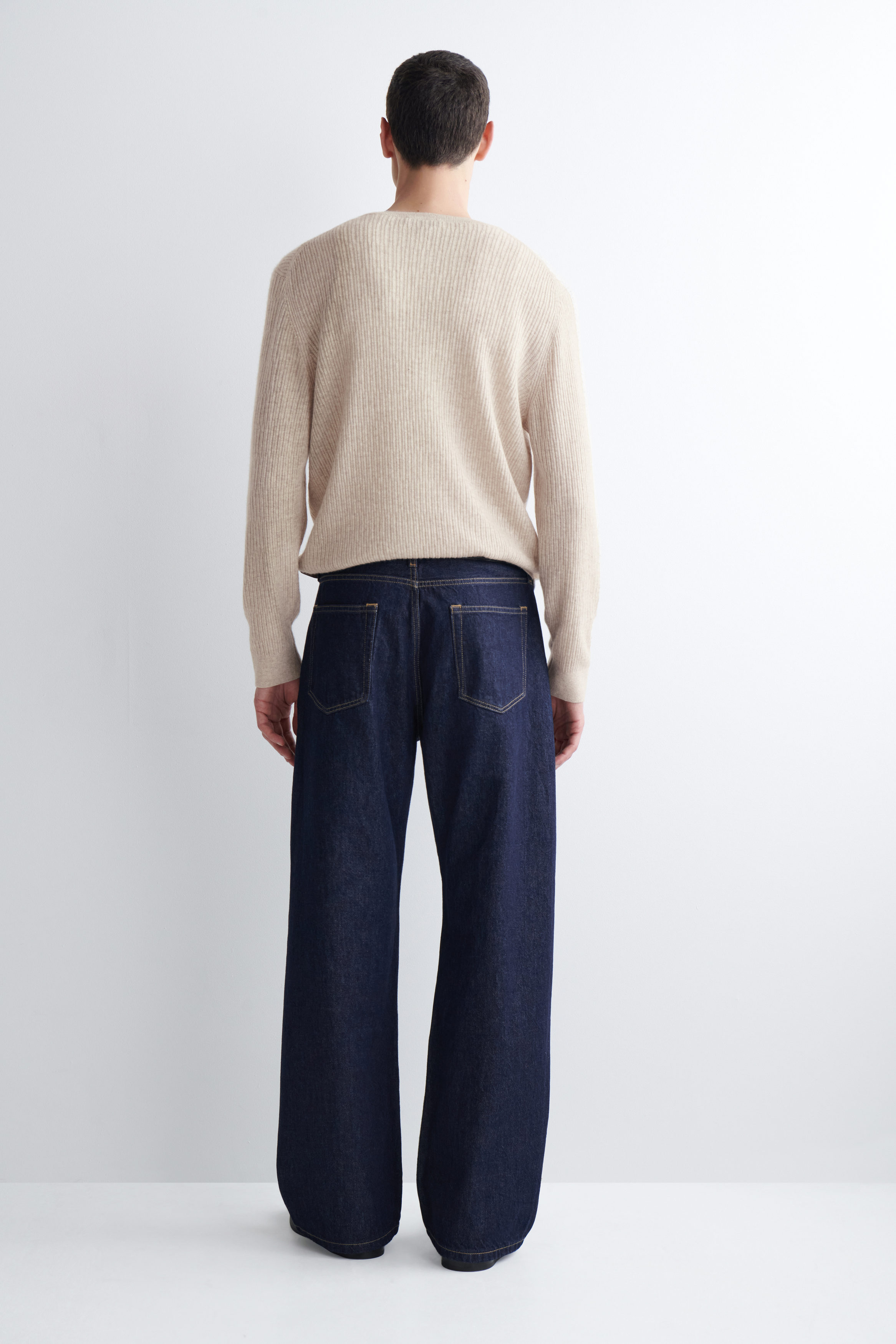 RELAXED-FIT BOOTCUT JEANS - INDIGO | COS US