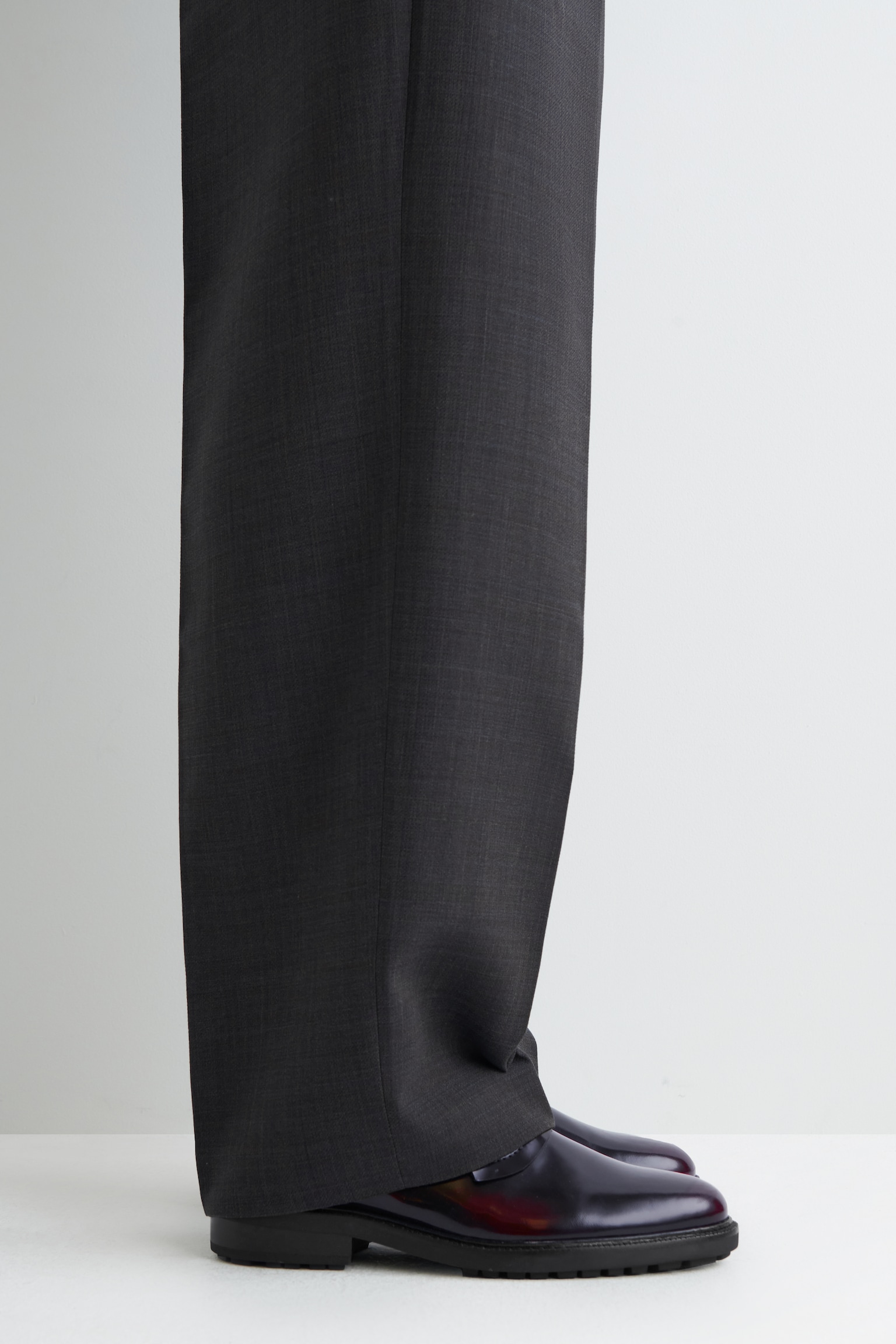 ZAPATOS OXFORD DE PIEL - BURDEOS - 6