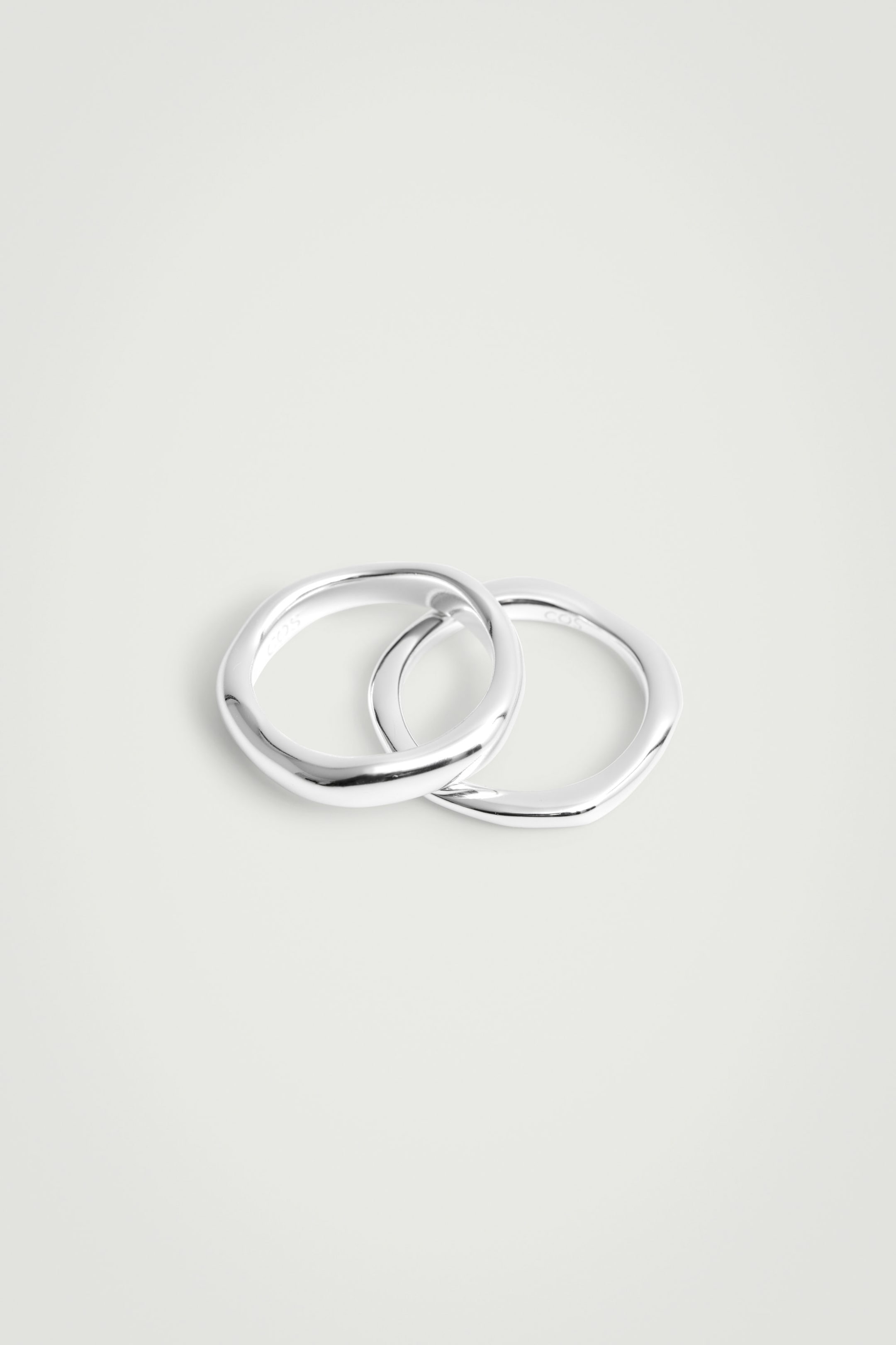 TWO-PACK STERLING SILVER RINGS