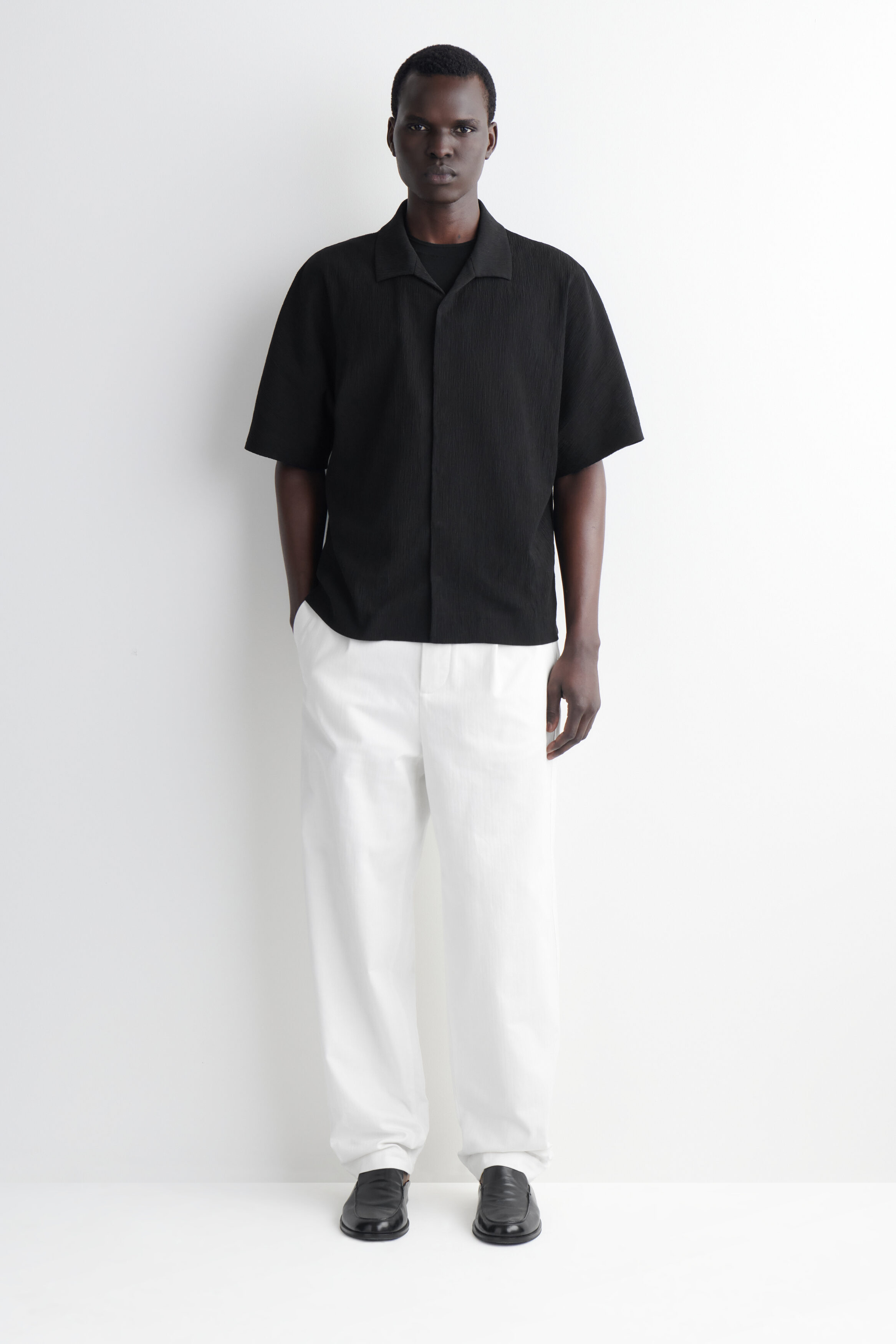 CRINKLED-COTTON SHIRT - thumbnail 10