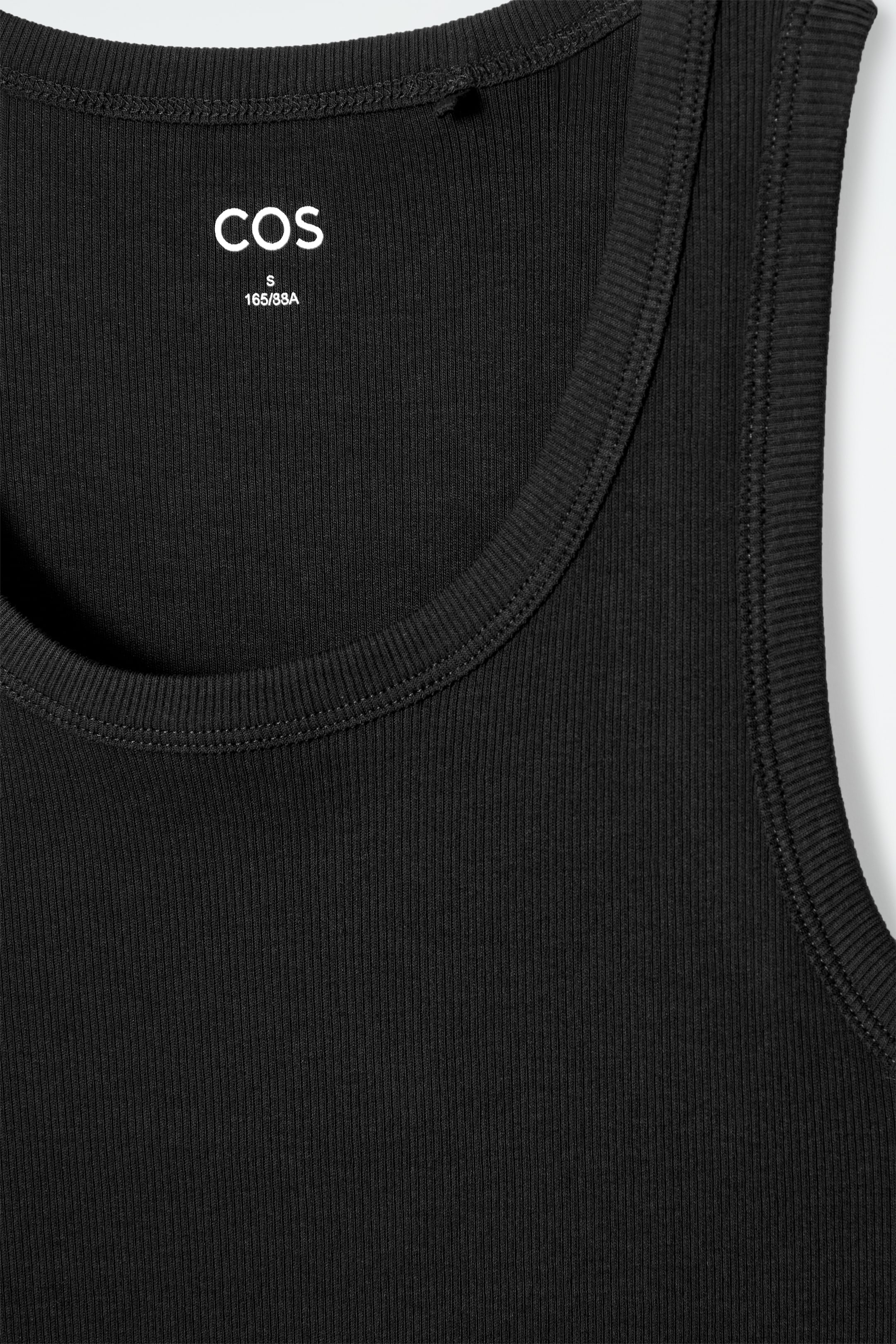 Zobraziť väčší obrázok: ŽEBROVANÉ TIELKO - čierna - ŽENY | H&M SK 7
