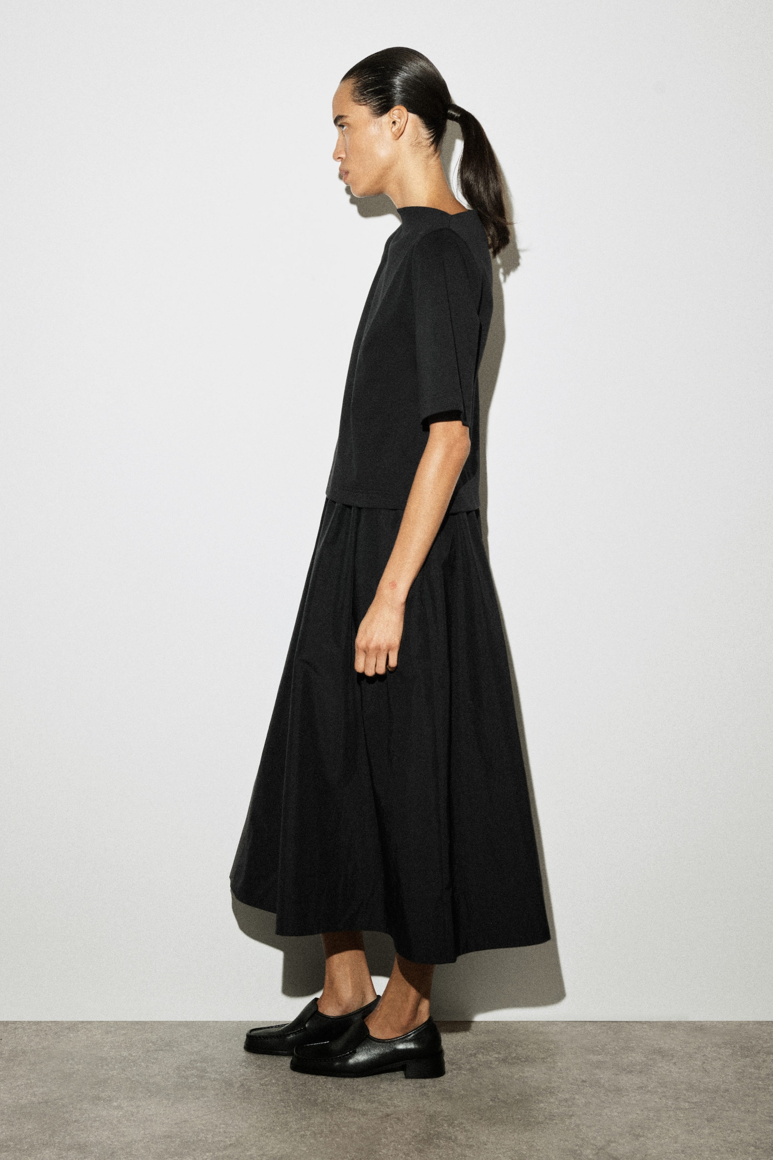 boho dress white lace Semi Backless - / Black Size:8x10 White Matted Print capped sleeve Beautiful Black Tiered Maxi
