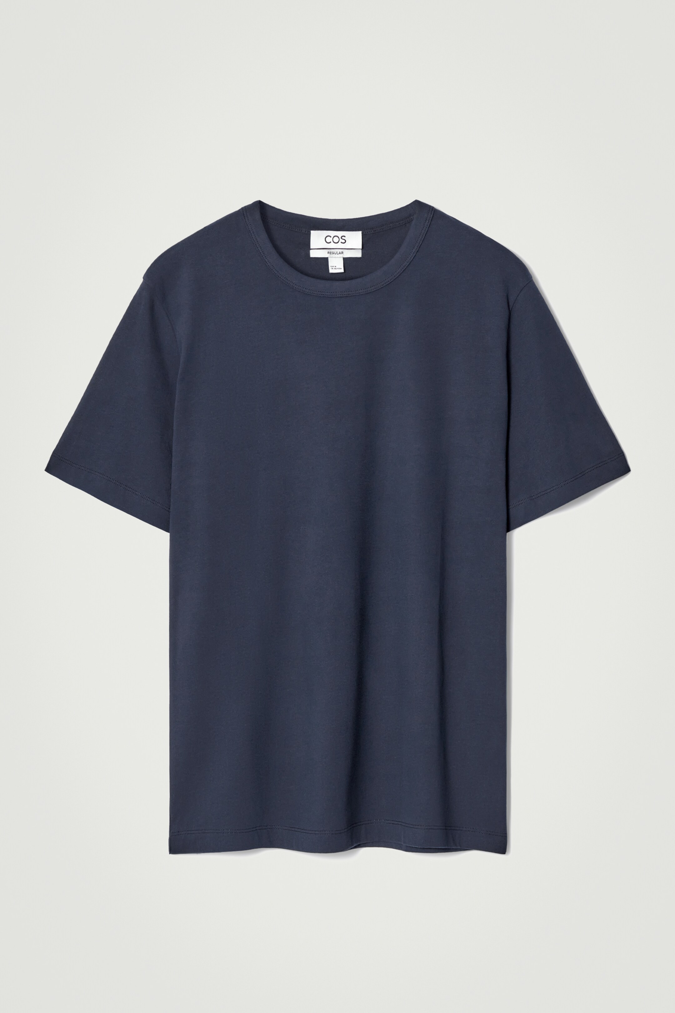 Größeres Bild ansehen: T-SHIRT AUS GEBÜRSTETER BAUMWOLLE - Navyblau - Men | H&M DE 6