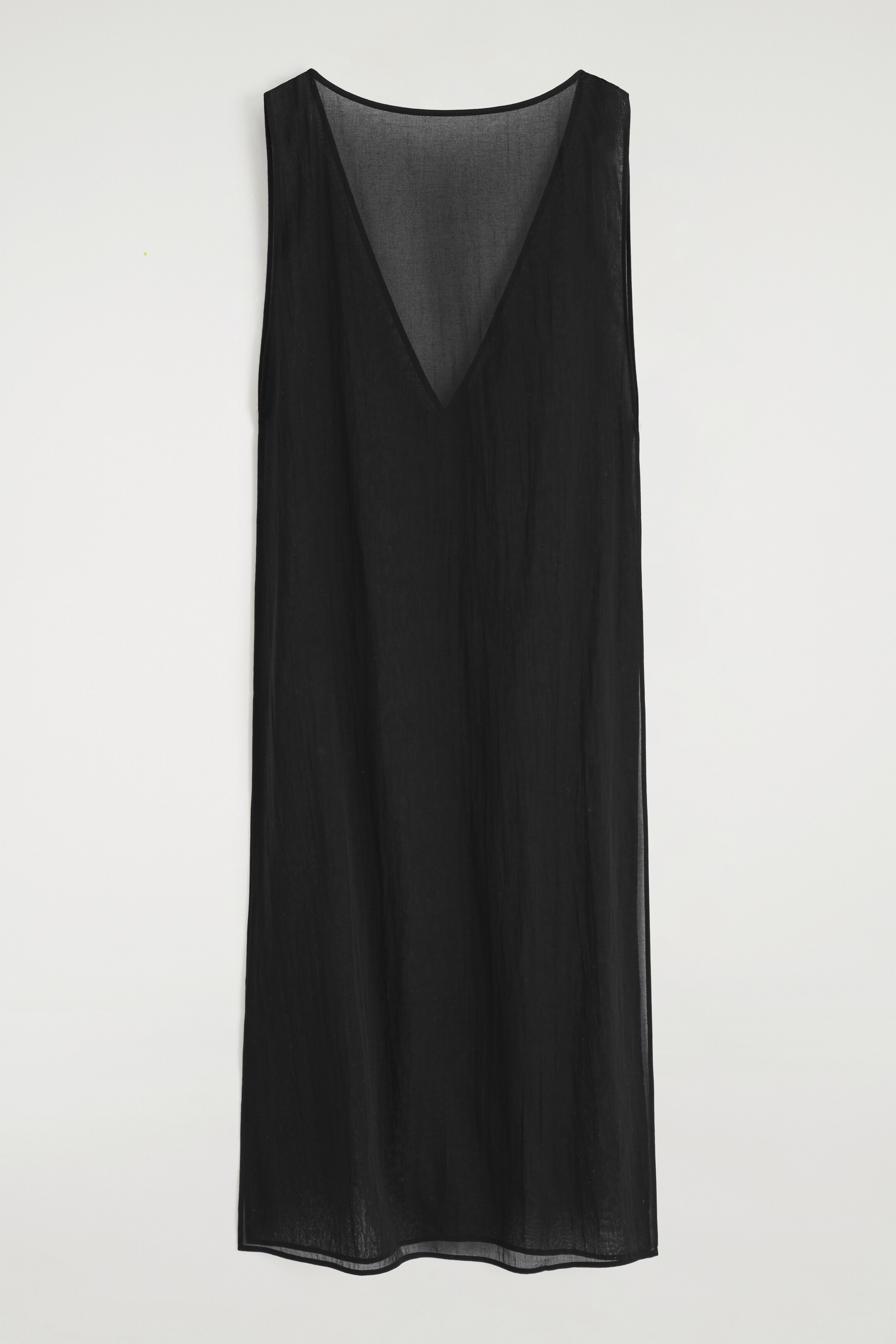 Größeres Bild ansehen: DURCHSICHTIGE TUNIKA MIT OFFENEN SEITEN - SCHWARZ - Ladies | H&M DE 4