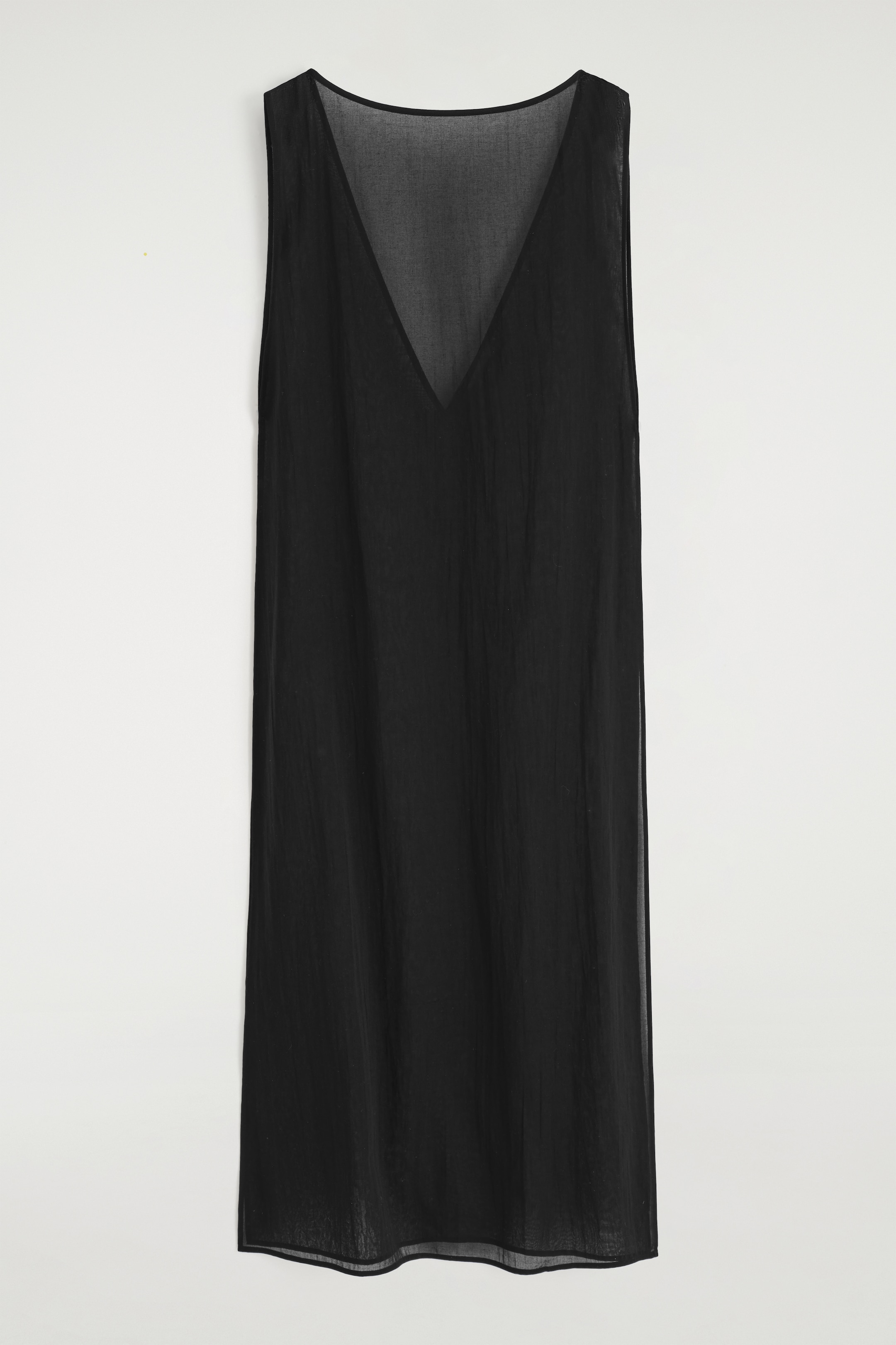 Größeres Bild ansehen: DURCHSICHTIGE TUNIKA MIT OFFENEN SEITEN - SCHWARZ - Ladies | H&M DE 4