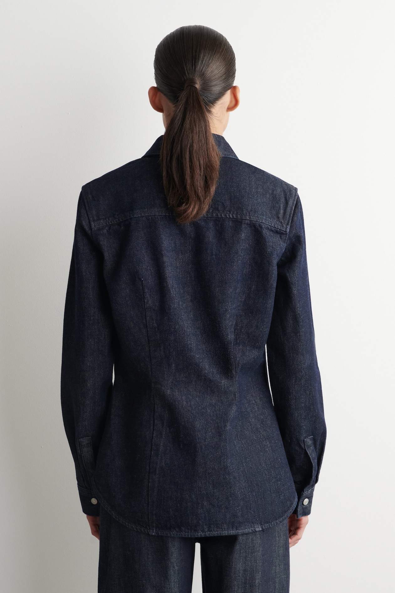 DENIM SHIRT — INDIGO