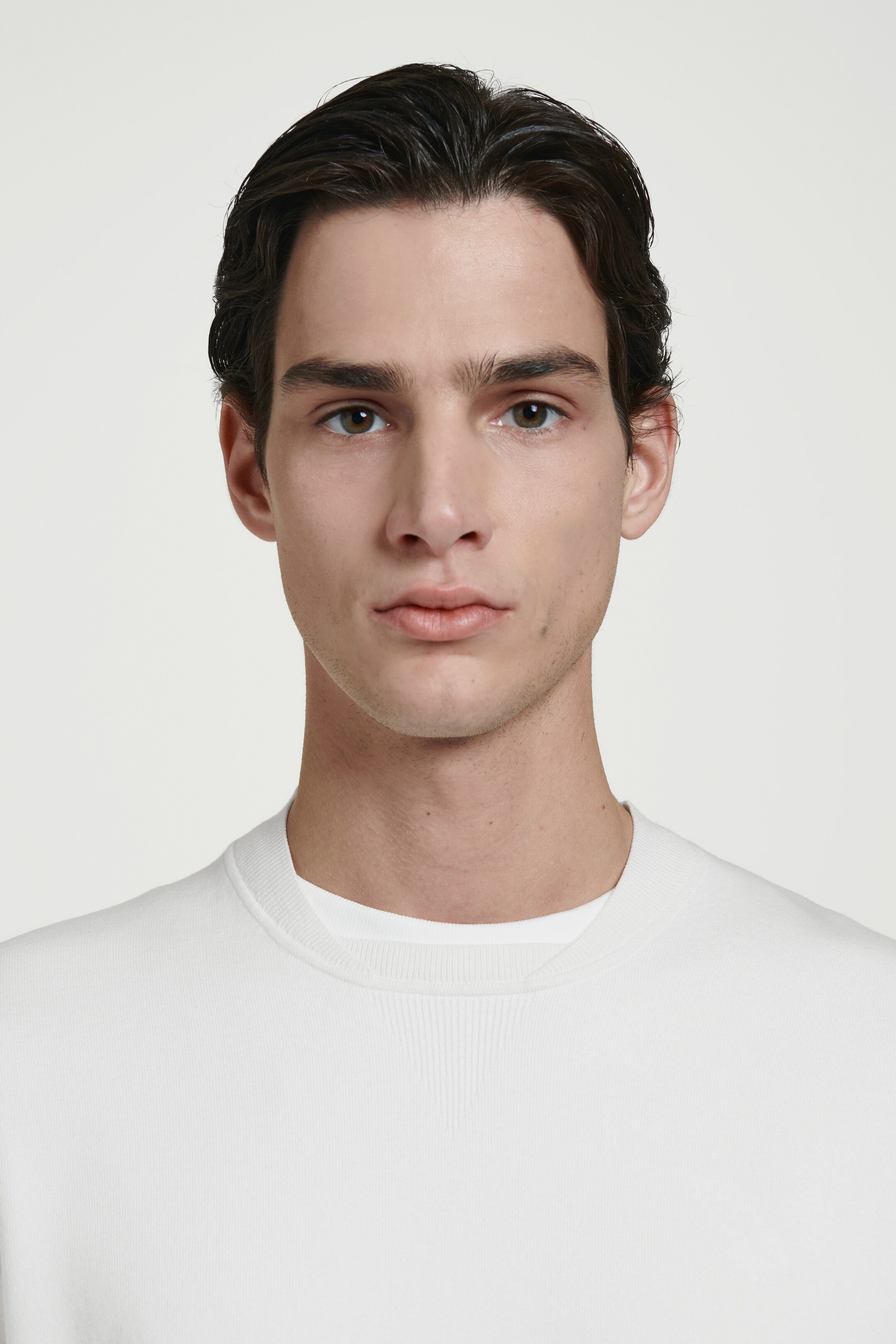Ver imagen más grande: JERSEY PUNTO DE DOBLE FAZ CUELLO BOMBER - BLANCO ROTO - HOMBRE | H&M ES 5