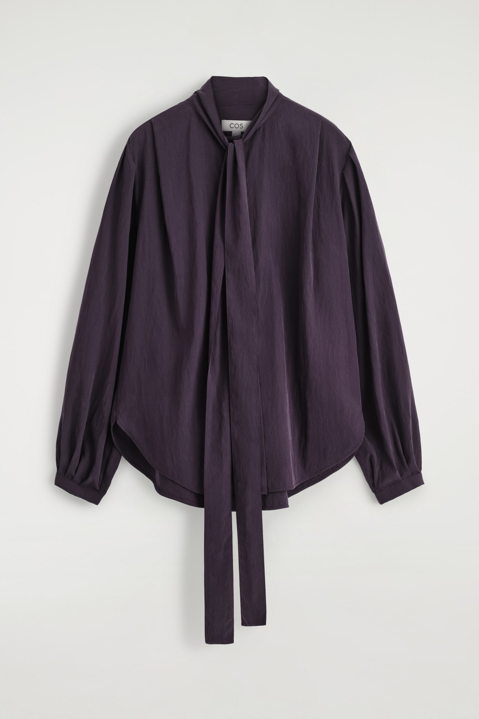 BLŮZA S DETAILY ŠÁTKU - PURPLE - 1