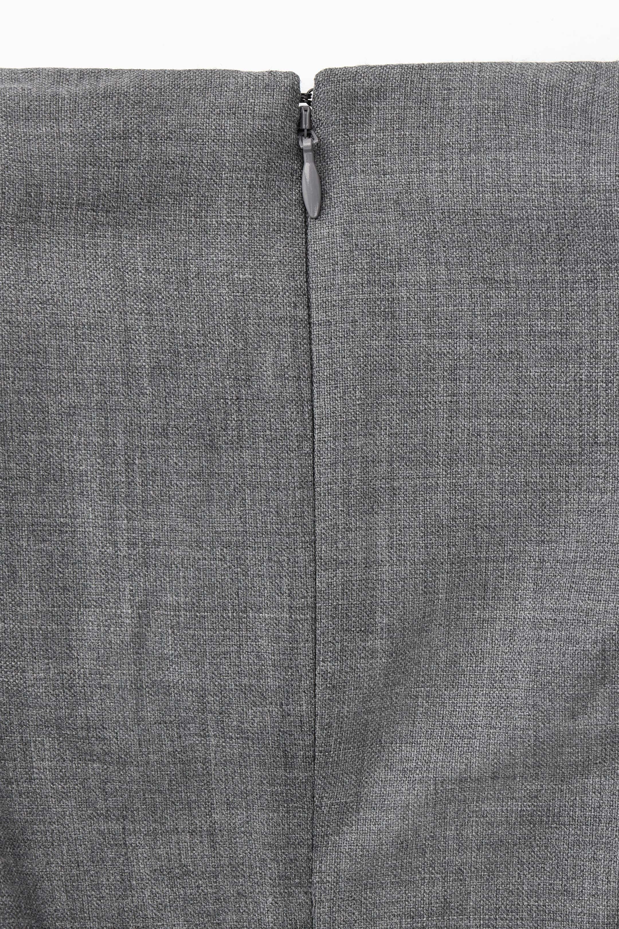 View larger image: DECONSTRUCTED POWER-SHOULDER WOOL TOP - GREY - Ladies | H&M GB 2
