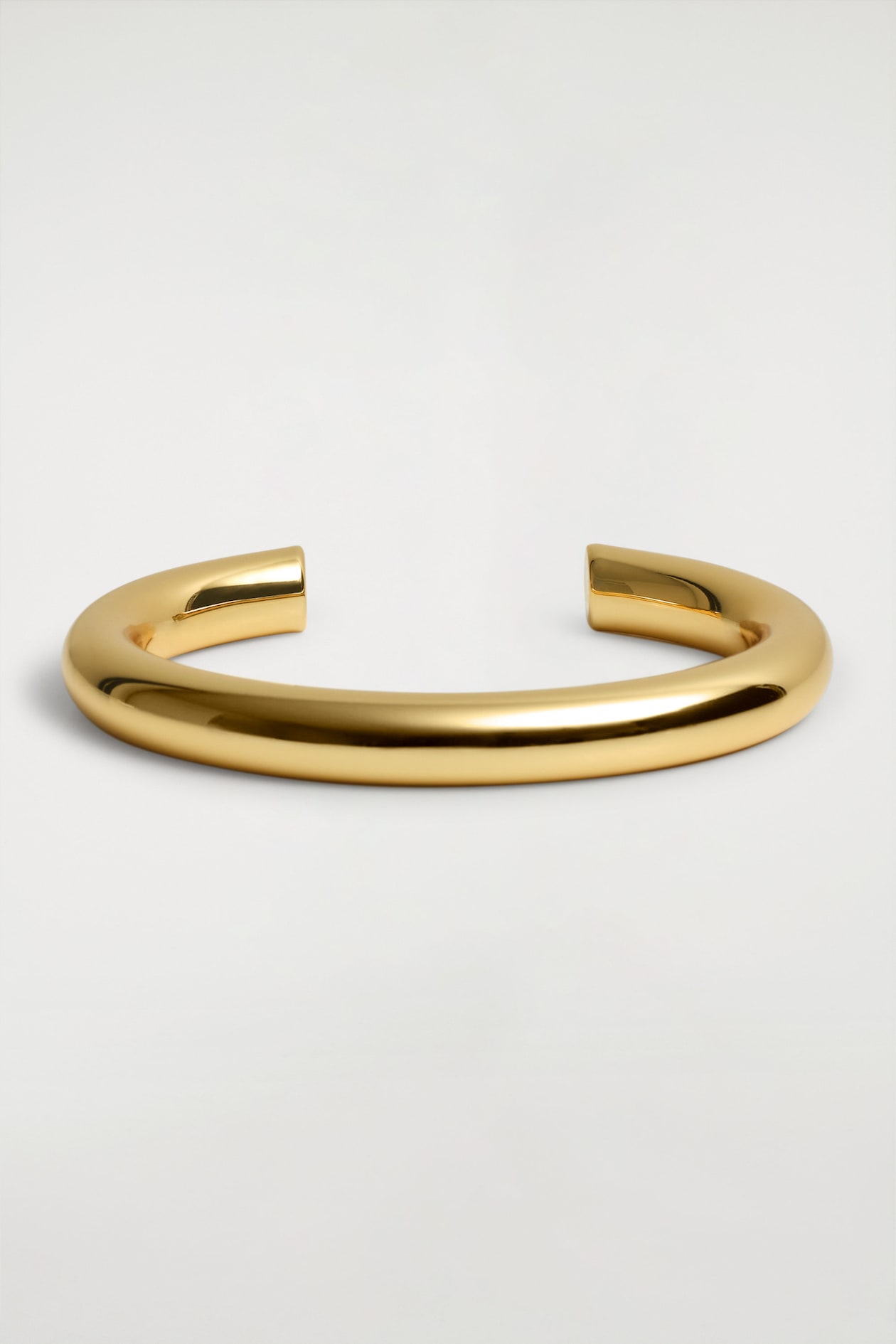 OVAL BANGLE — GOLD