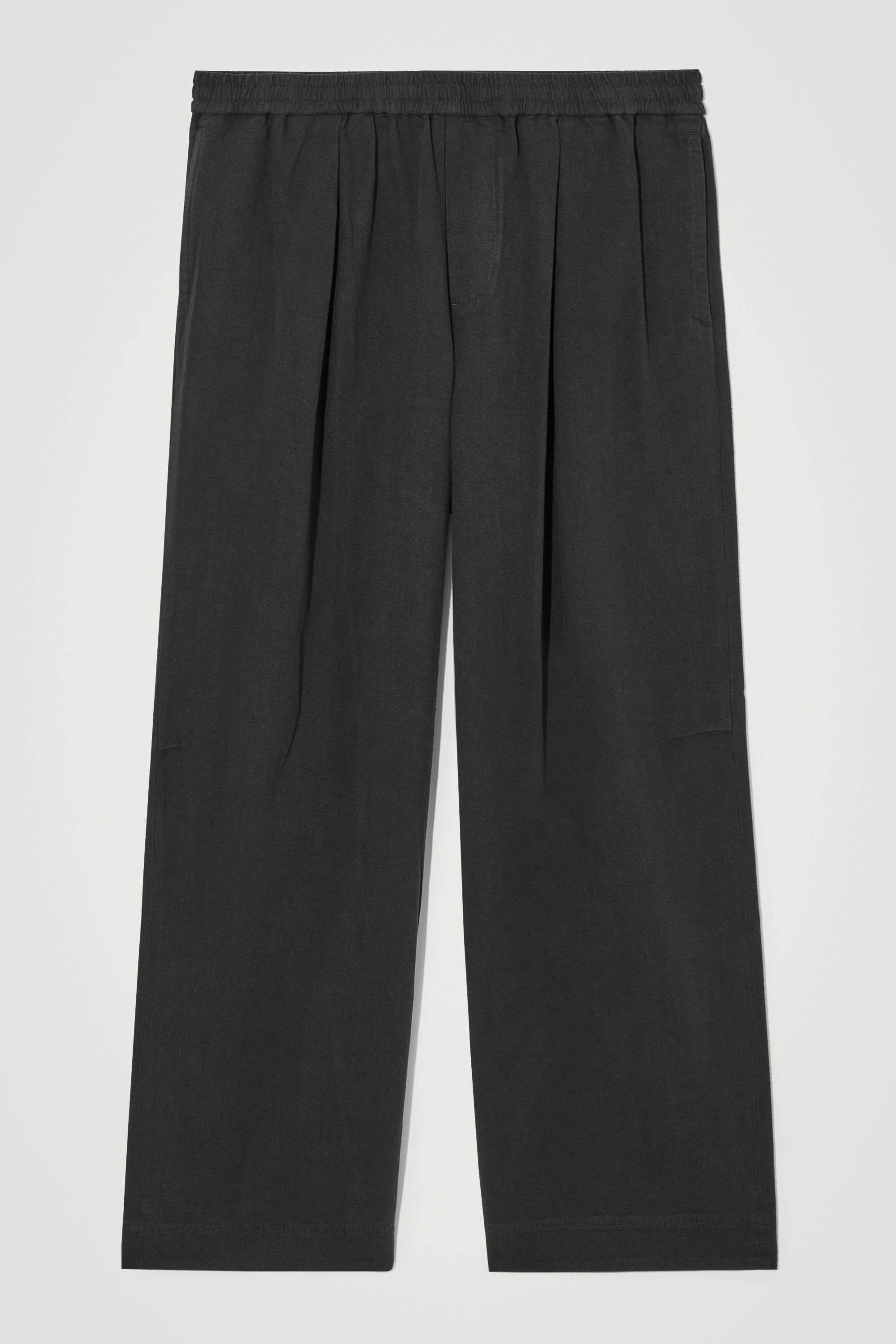 ★LUVISTRUE★PY CURVED WIDE PANTS(CHARCOAL)★正規品/直送料込 ☆LUVISTRUE☆PY CURVED WIDE PANTS(CHARCOAL)☆正規品/直送料込