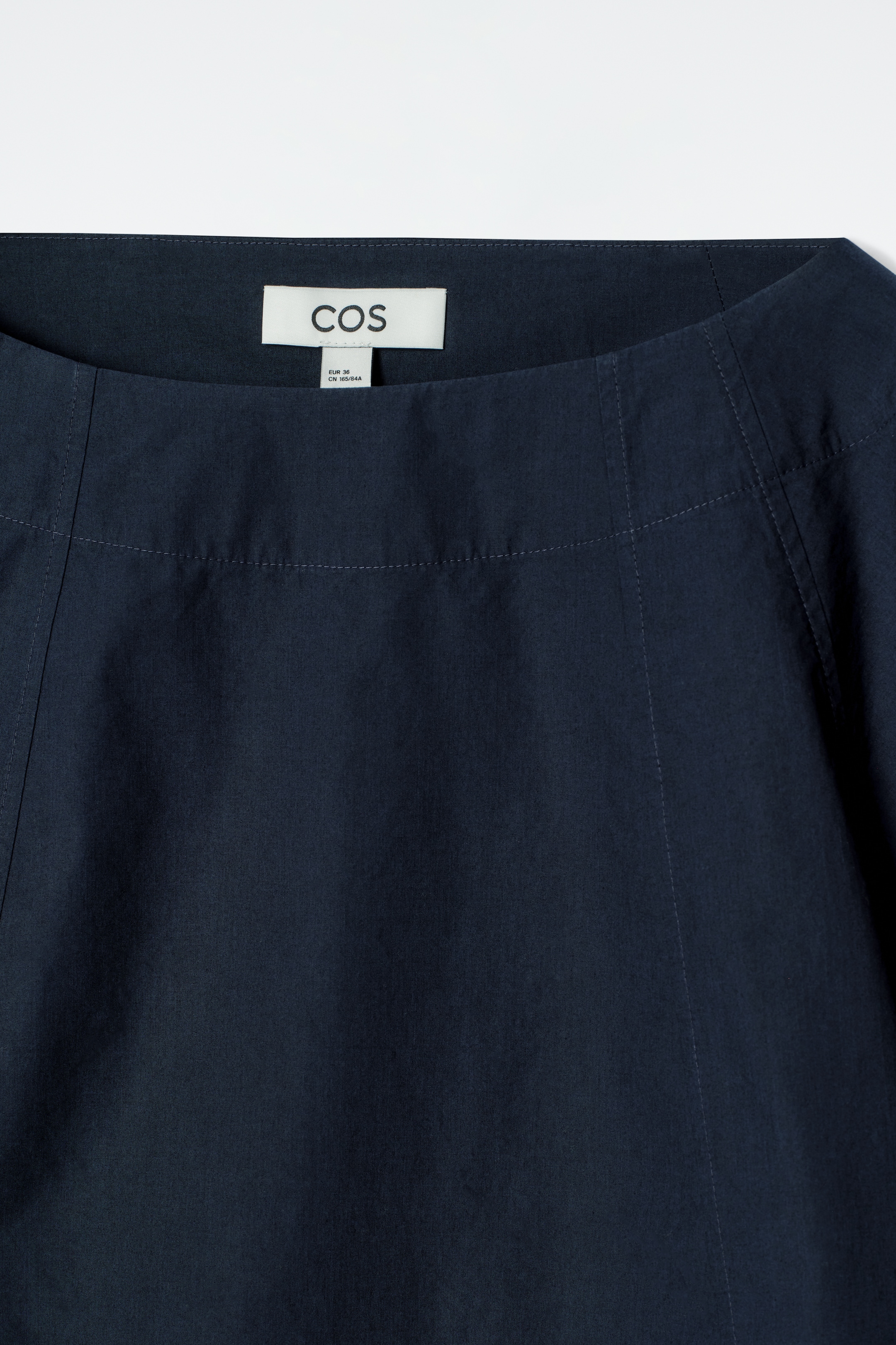 Visualizza immagine più grande: BLUSA VOLUMINOSA IN COTONE CON SCOLLO A BARCA - BLU NAVY - DONNA | H&M IT 7