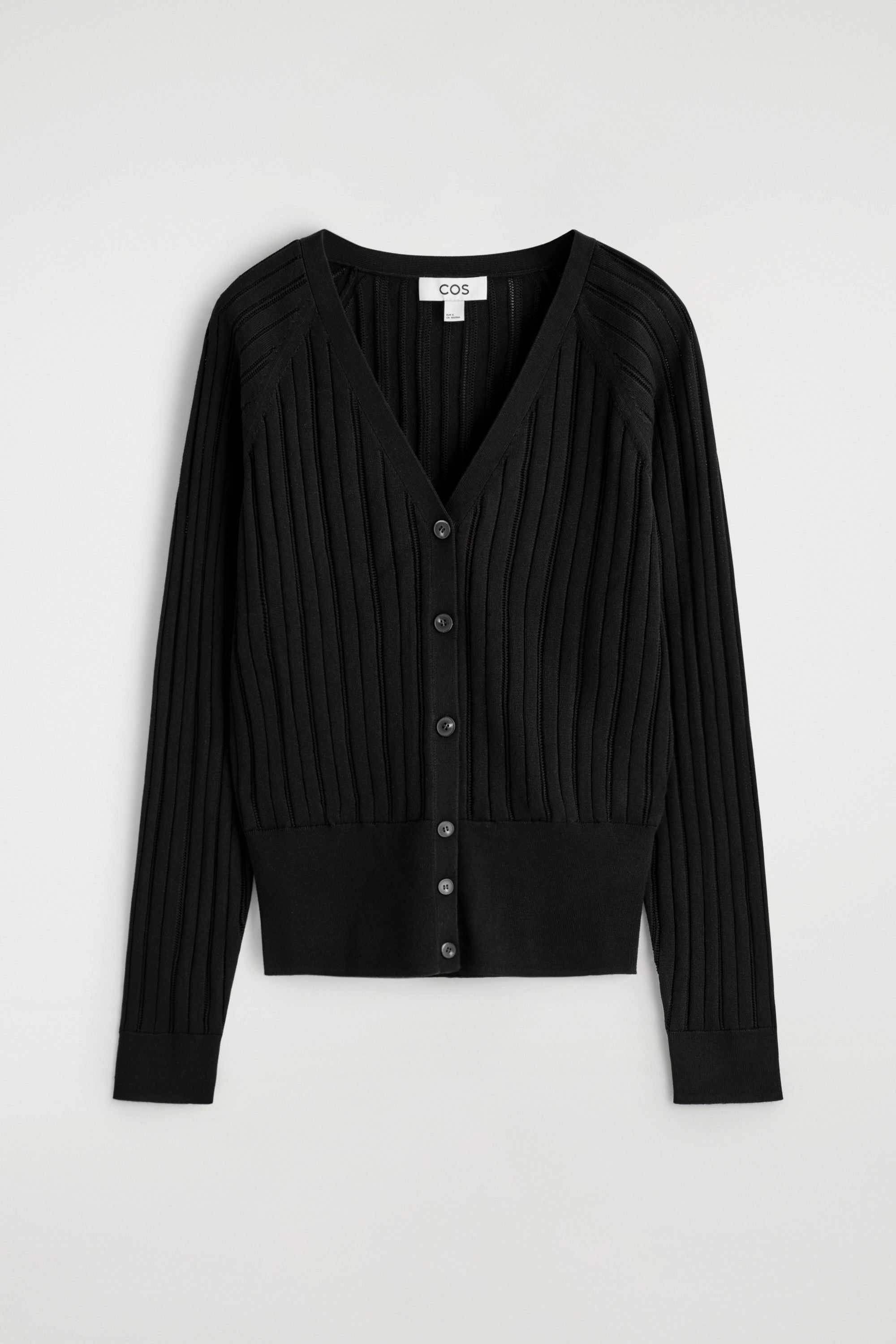 KONYA 2022SS Epaulet knit Cardigan BLACK 【公式通販】