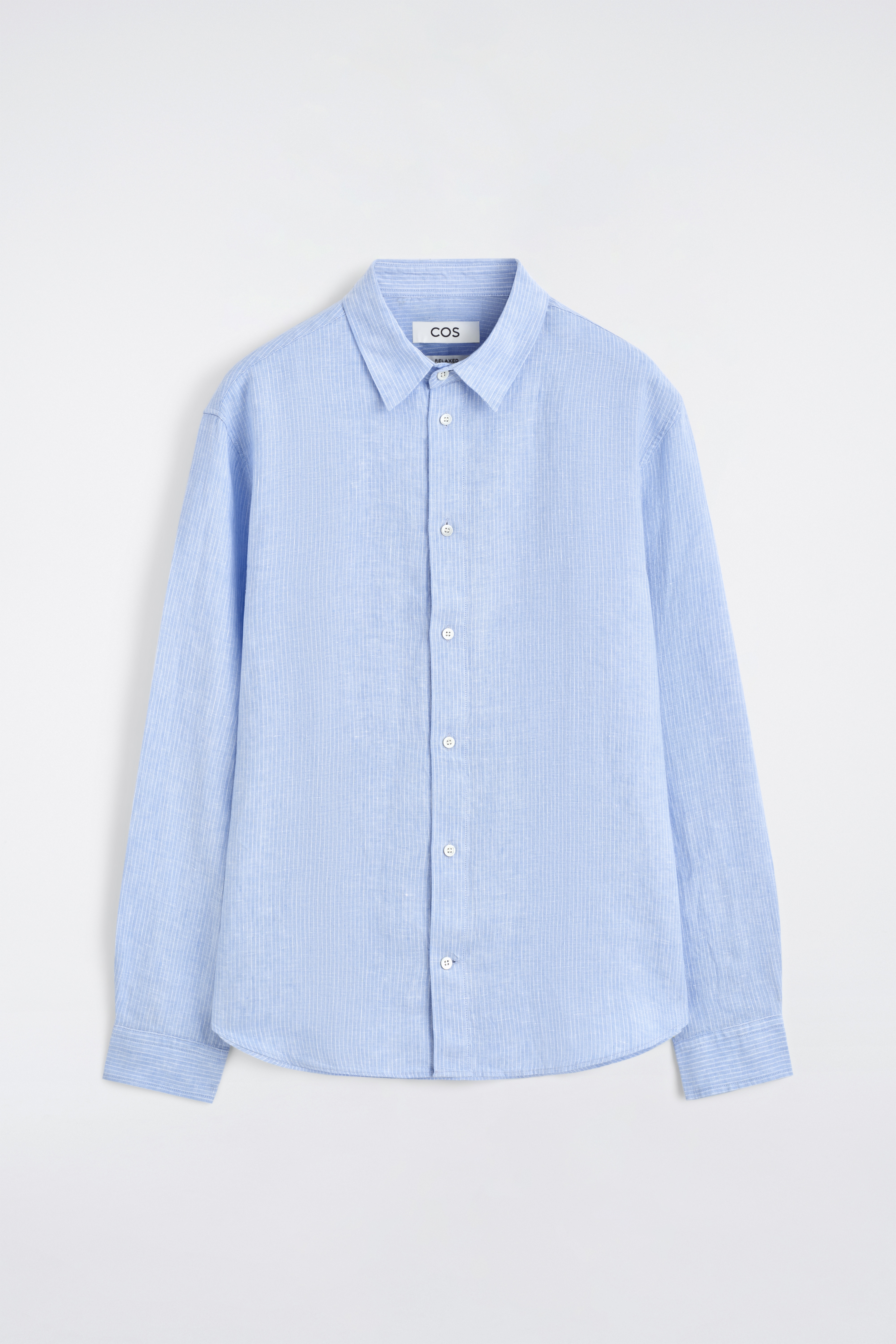 LOCKERES LEINENHEMD - HELLBLAU/GESTREIFT/WEISS/GELB/GESTREIFT/WEISS/NAVYBLAU/BEIGE/GESTREIFT