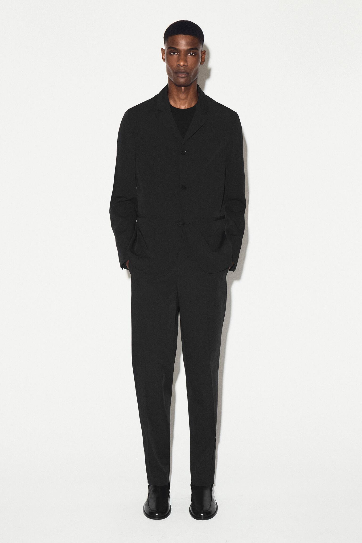 ΣΤΕΝΟ ΑΔΙΑΜΟΡΦΩΤΟ ΣΑΚΑΚΙ TECH-TWILL - ΜΑΥΡΟ - 10