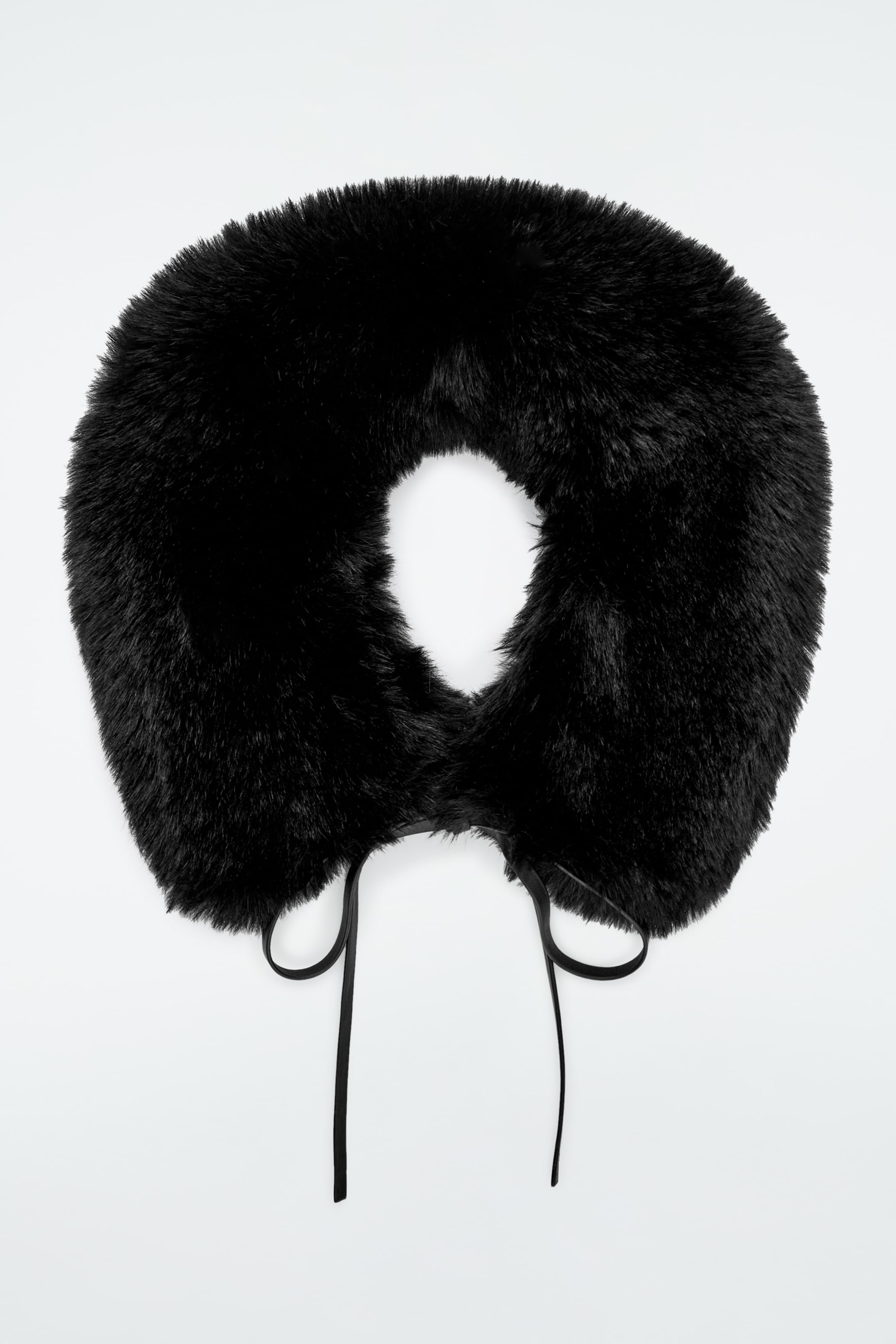 View larger image: FAUX FUR COLLAR - BLACK - Ladies | H&M GB 3