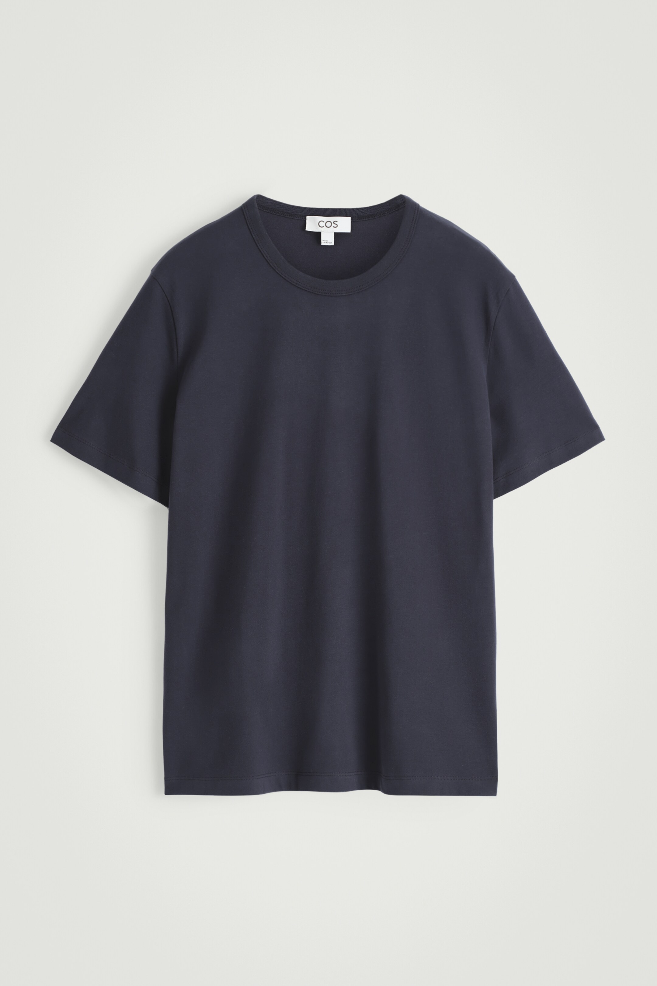 Ingrandisci l'immagine: BRUSHED-COTTON T-SHIRT - NAVY - UOMO | H&M CH 6
