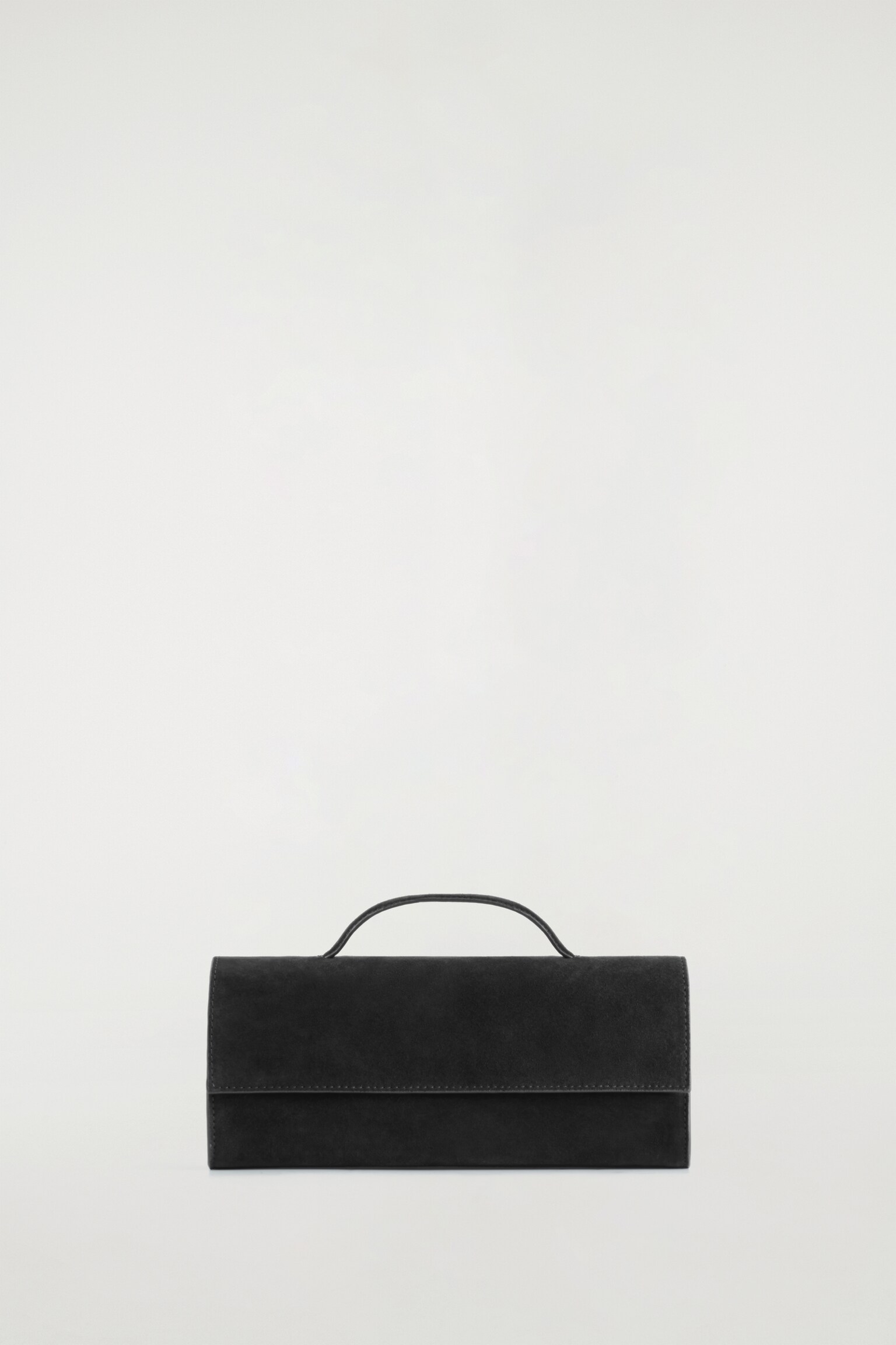POCHETTE GALLERY - DAIM - NOIR/BRUN FONCÉ - 2
