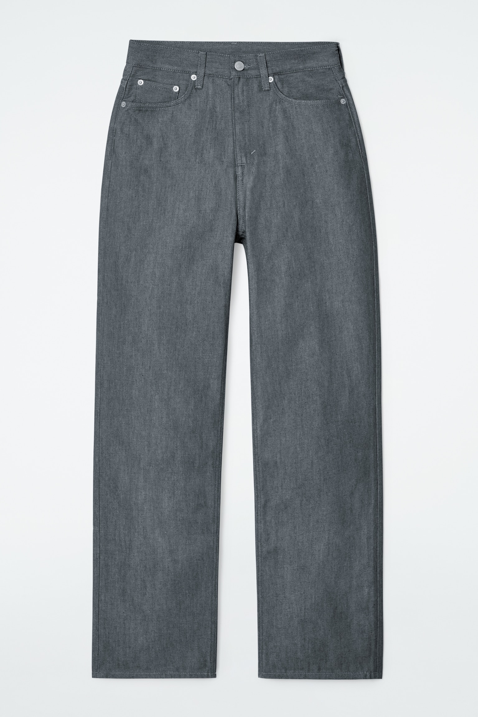 COLUMN JEANS MIT GERADEM BEIN - GRAU/Dunkelblau/SCHWARZE WASCHUNG/HELLBLAU/VERBLASSTES SCHWARZ/KREIDEWEISS/HELLBLAU