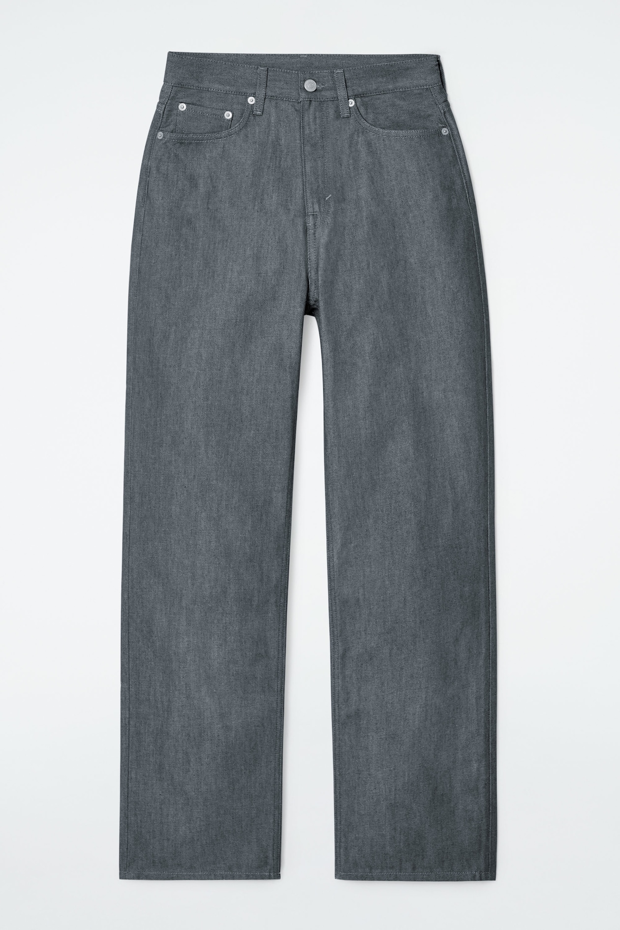 COLUMN STRAIGHT-LEG JEANS