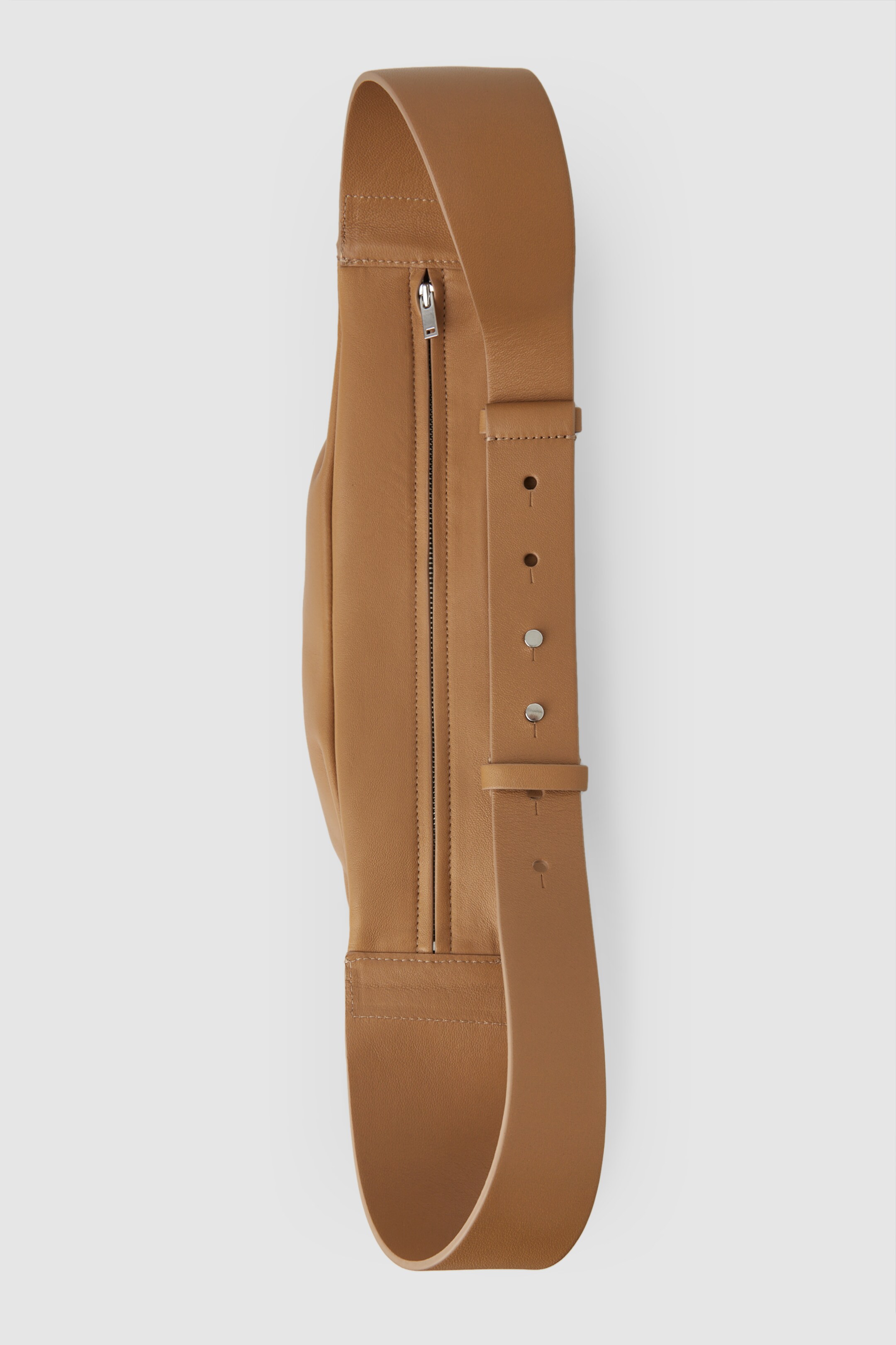 Grotere afbeelding bekijken: SWING CROSSBODY TAS - LEER - BEIGE - DAMES | H&M BE 5