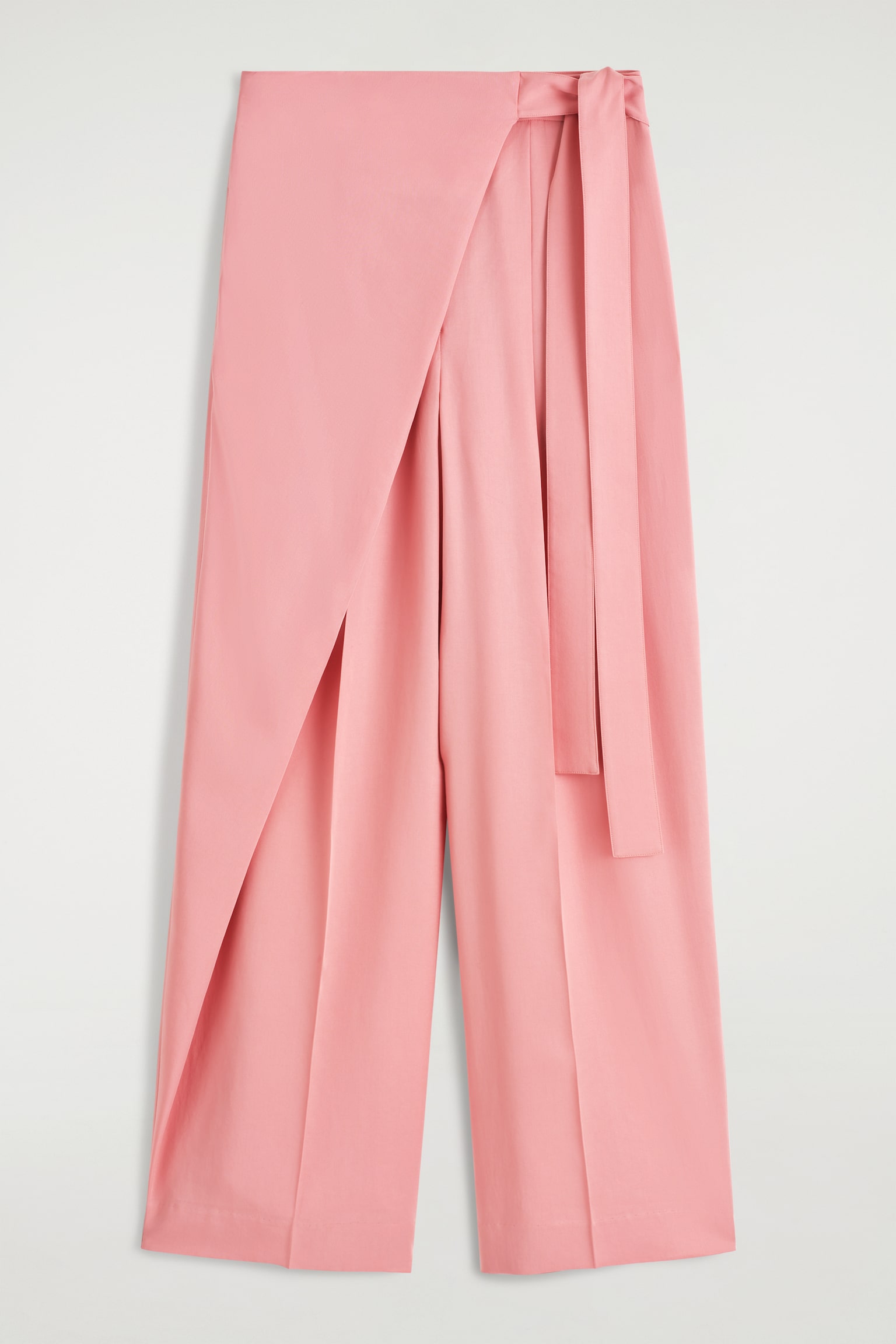 PANTALONI FLUIDI A PORTAFOGLIO - ROSA/TALPA/NERO - 2