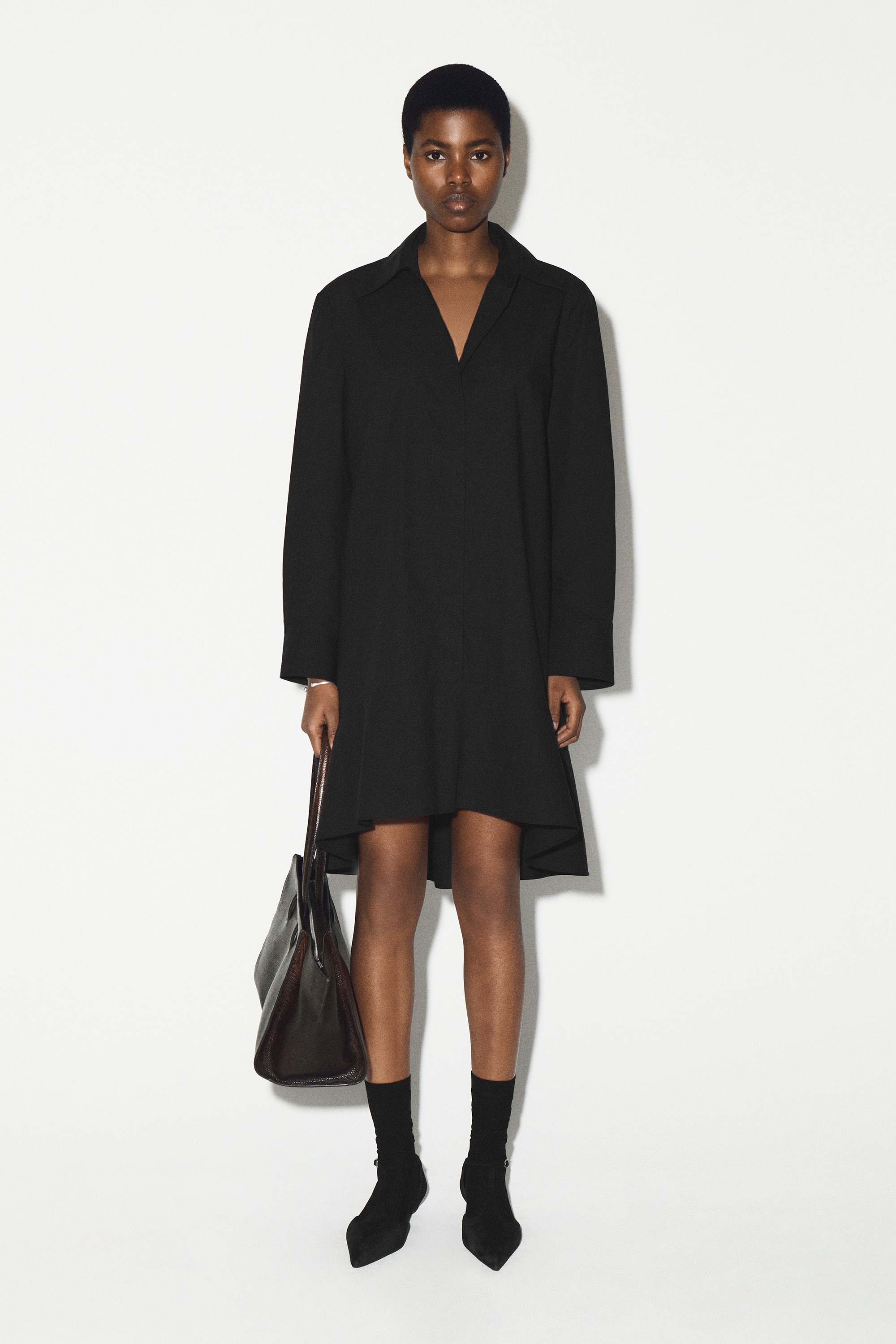 Women's Black Shirt Dresses