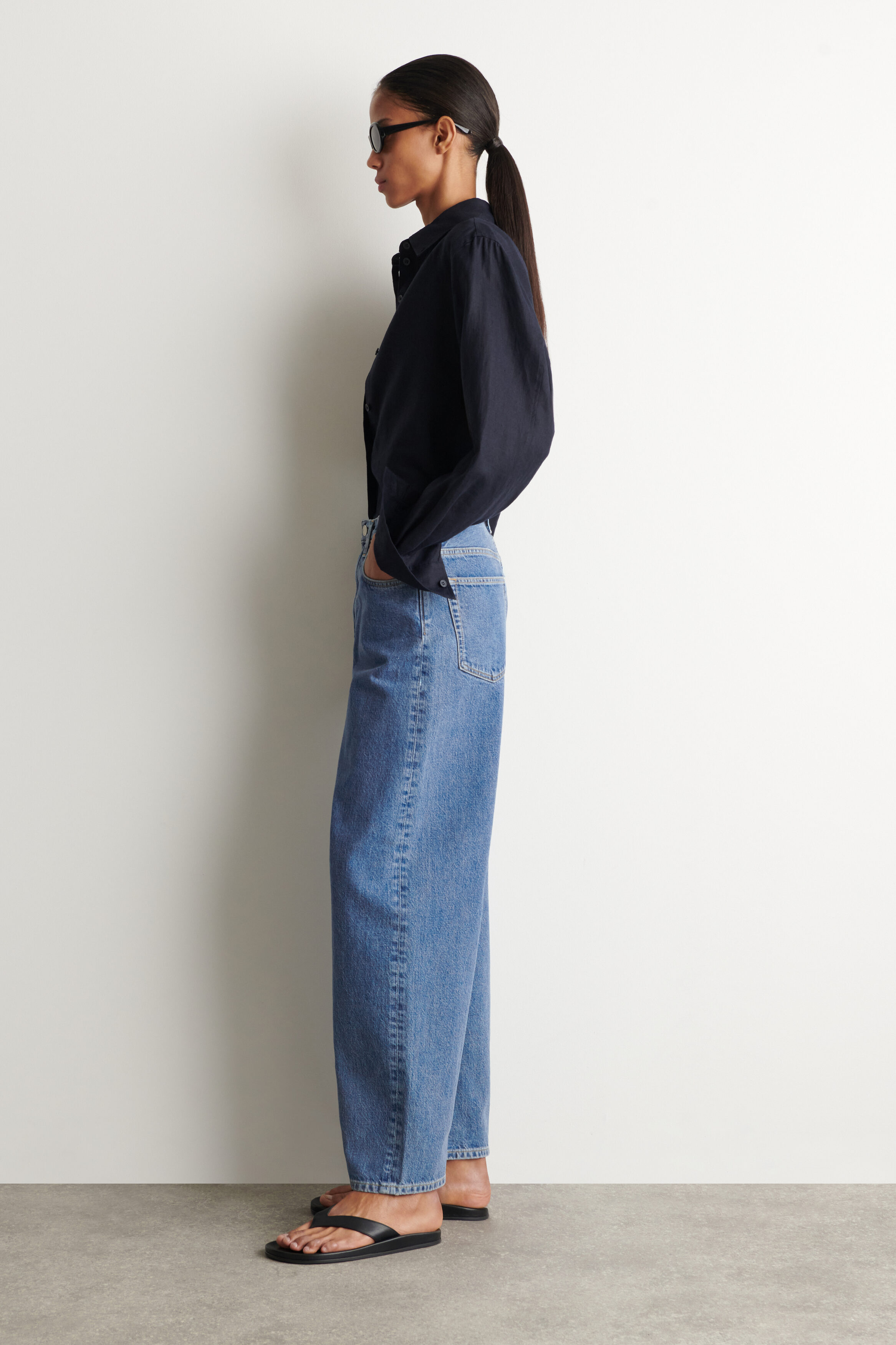 BAY BARREL-LEG JEANS - thumbnail 3