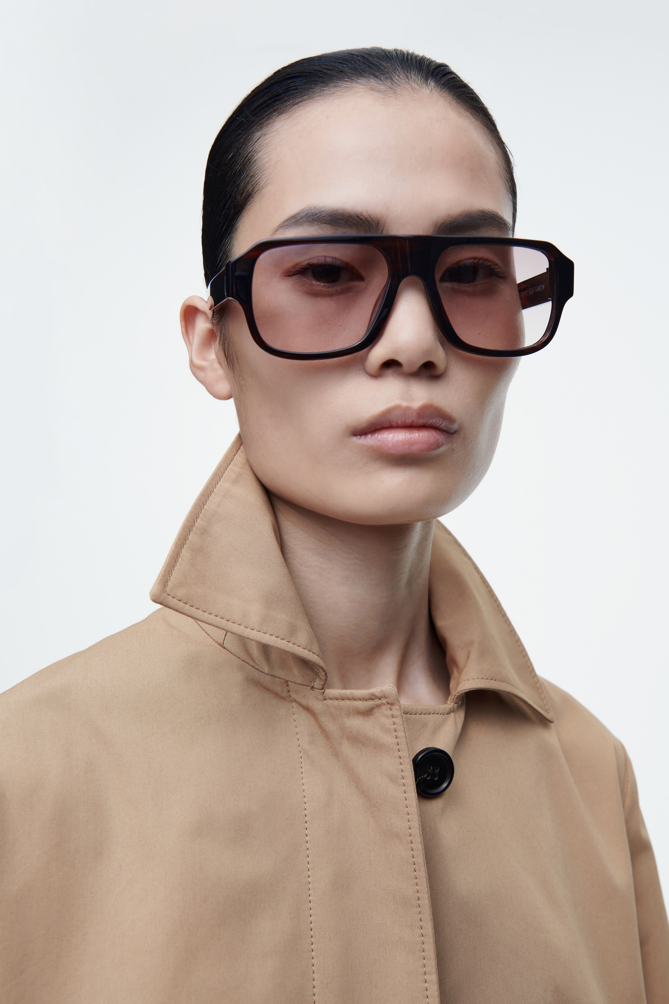 Visa större bild: CAR COAT I BOMULL - BEIGE - DAM | H&M SE 4