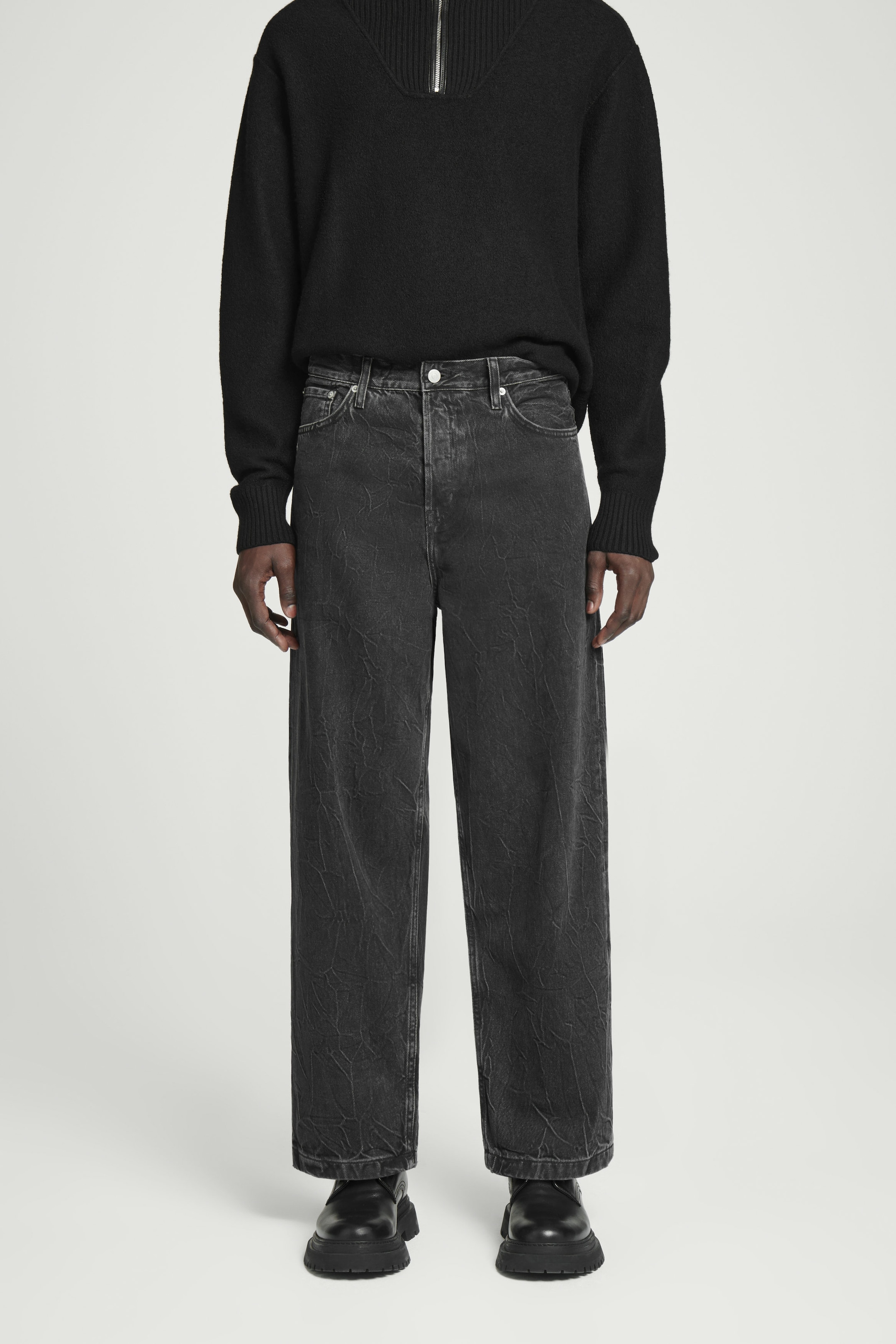 DOME STRAIGHT-LEG JEANS