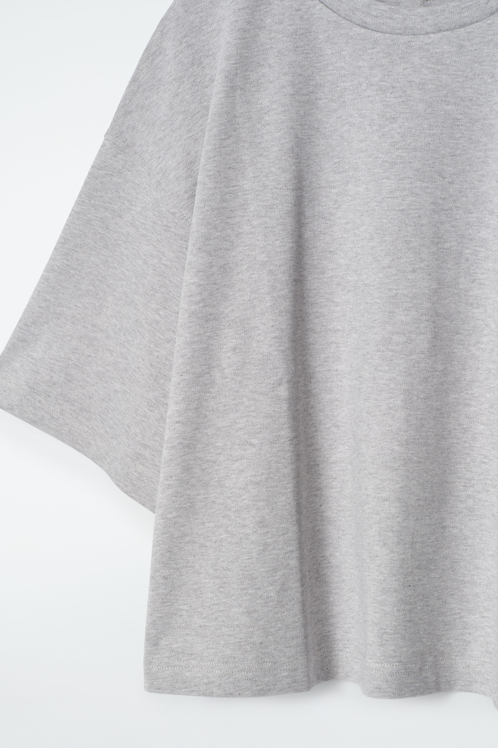 ★SCULPTOR★ My Go To Tencel Tee Melange Gray SC24A242MG My Go To Tencel Tee Melange Gray – Sculptor