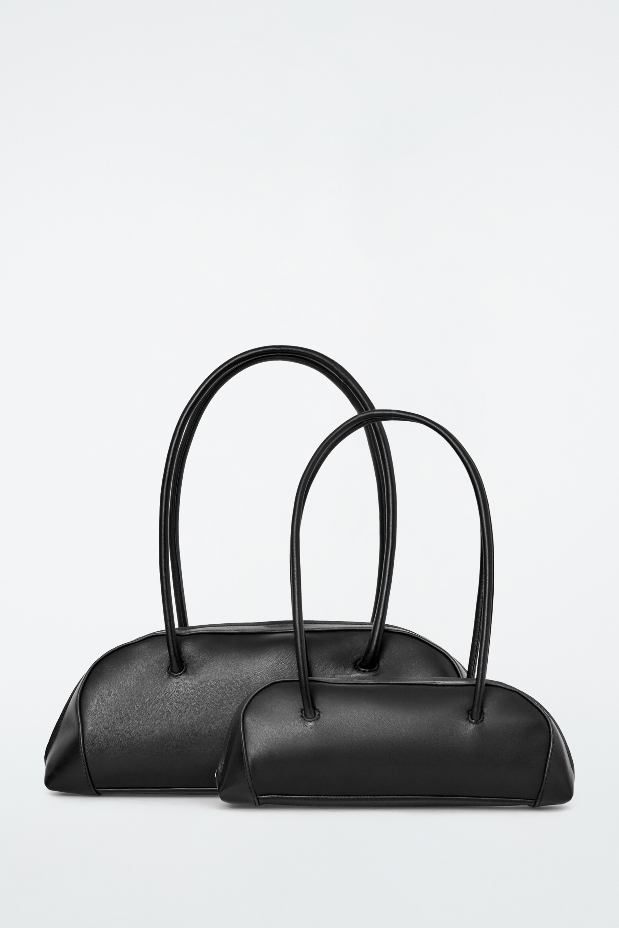 Ingrandisci l'immagine: EASTSIDE MINI BOWLING BAG - LEATHER - BLACK - DONNA | H&M CH 2