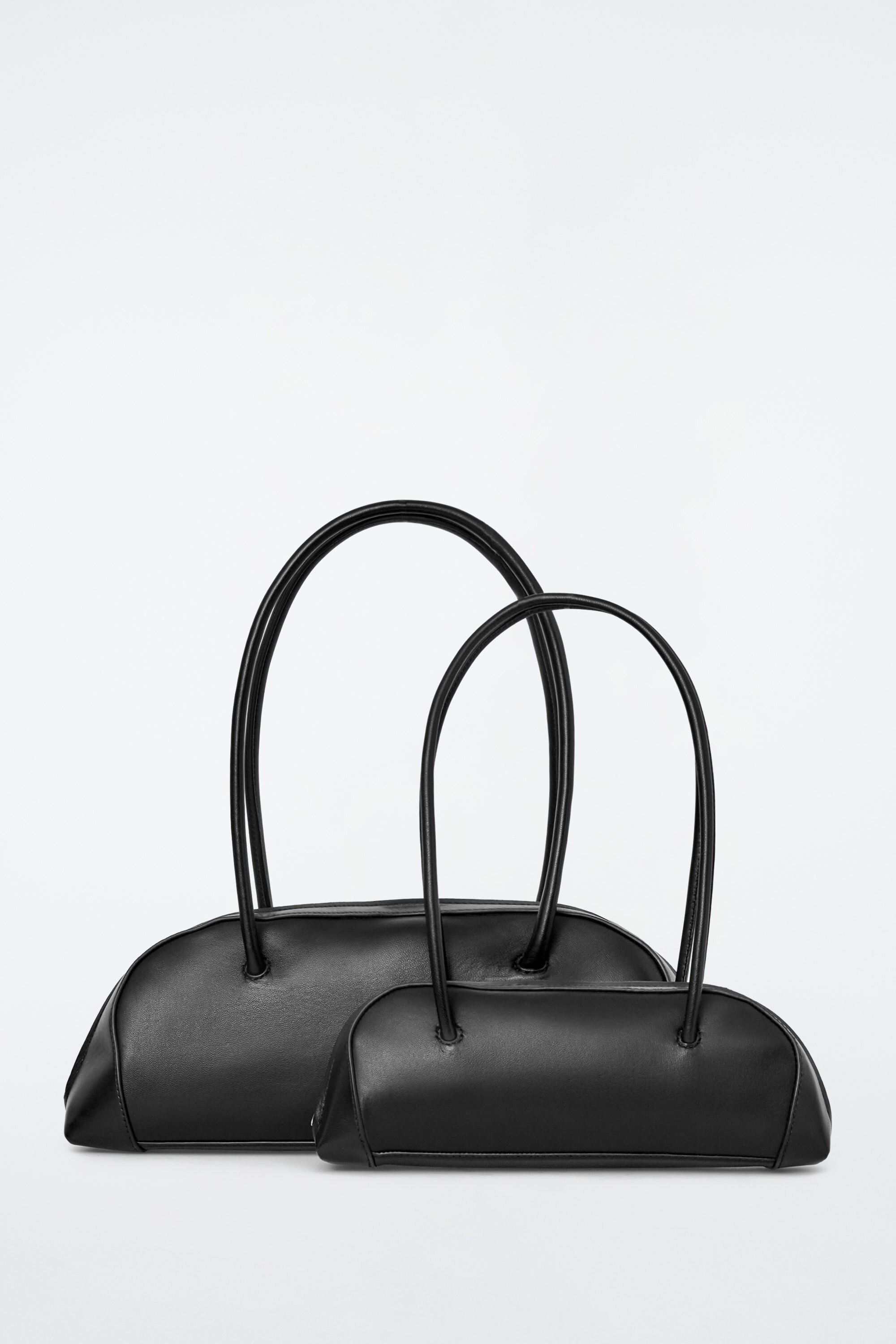 EASTSIDE MINI BOWLING BAG - LEATHER - BLACK | COS