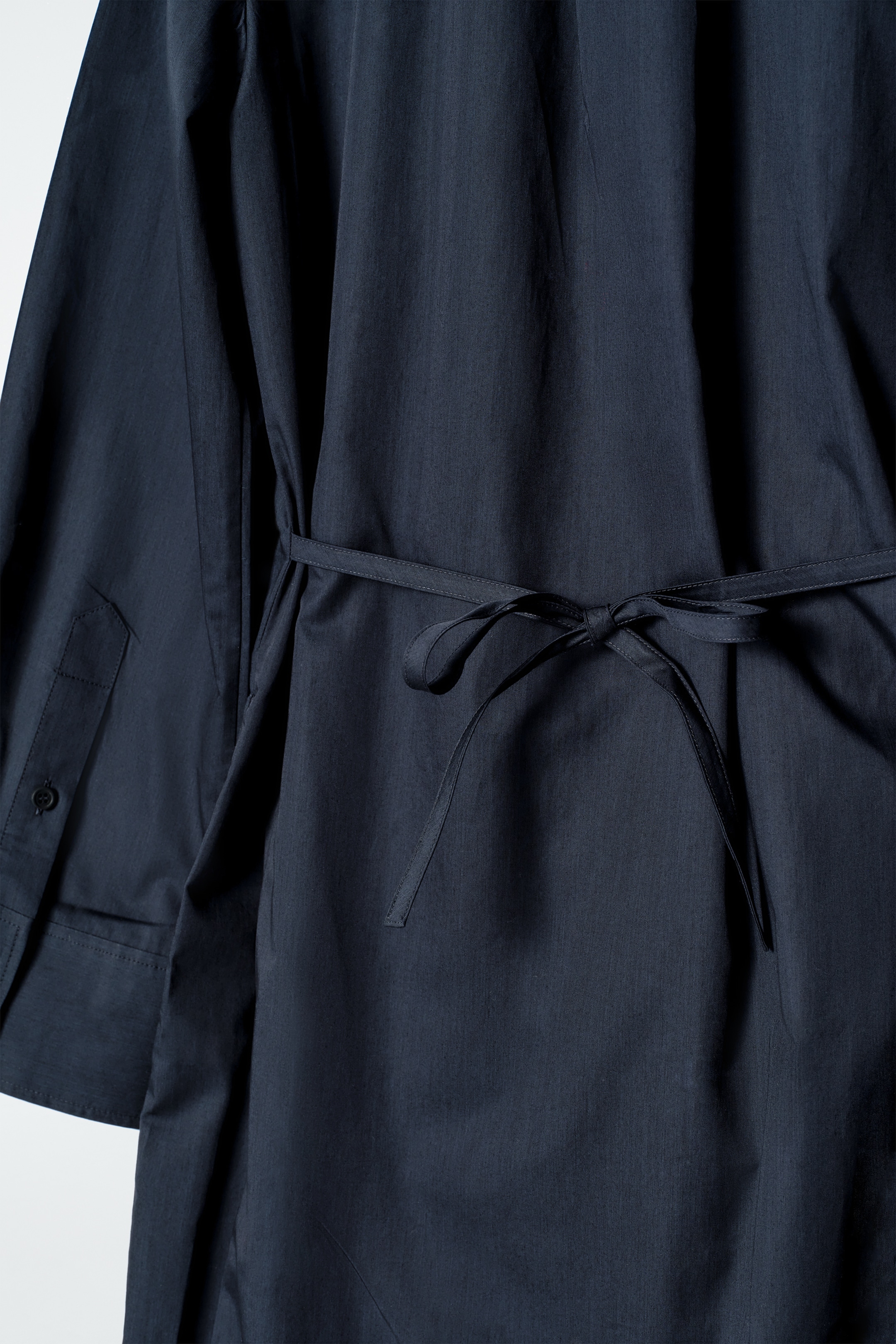 Visualizza immagine più grande: CHEMISIER MIDI DOPPIOPETTO - BLU NAVY - DONNA | H&M IT 7
