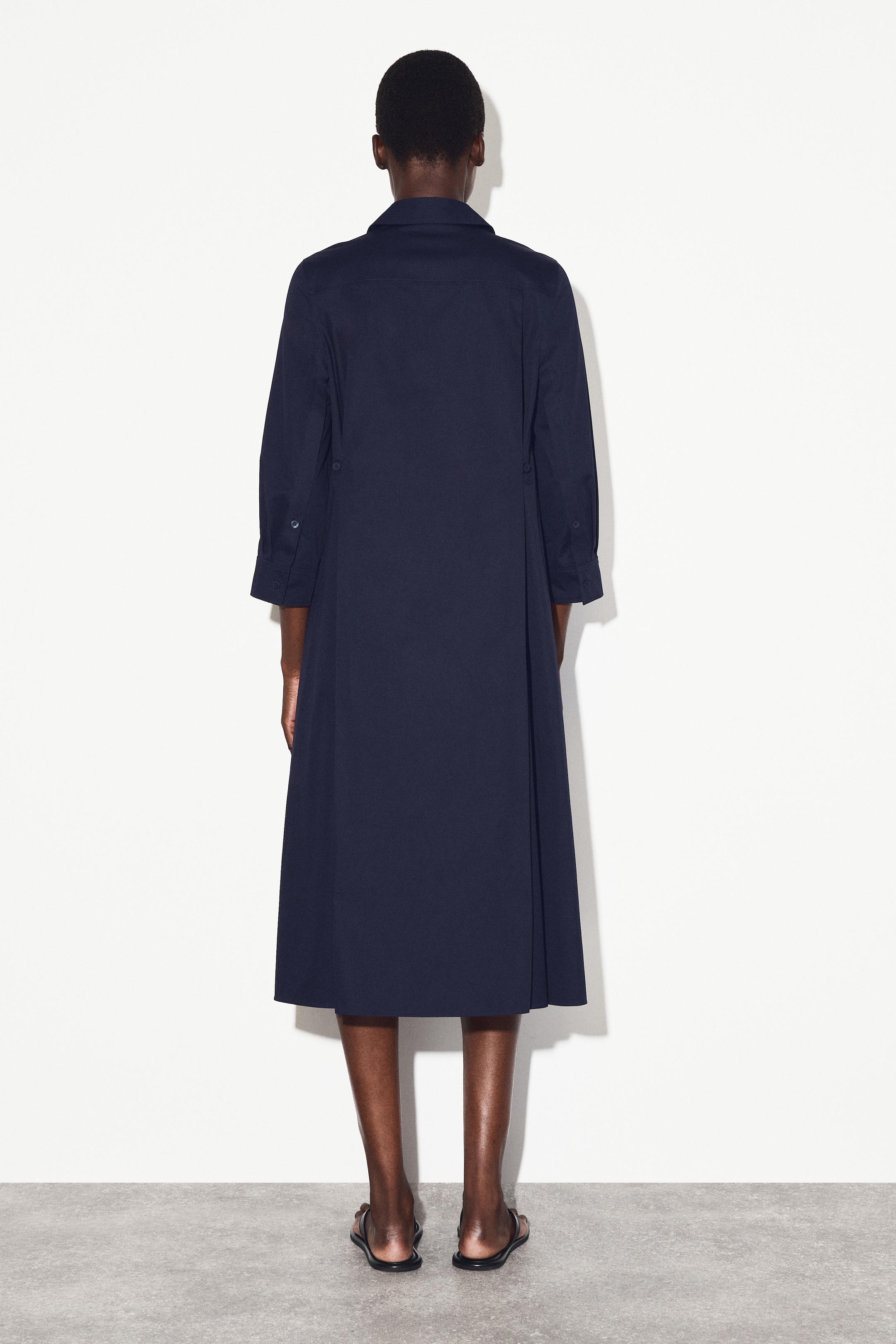 Visualizza immagine più grande: ABITO CHEMISIER MAXI - BLU NAVY - DONNA | H&M IT 4