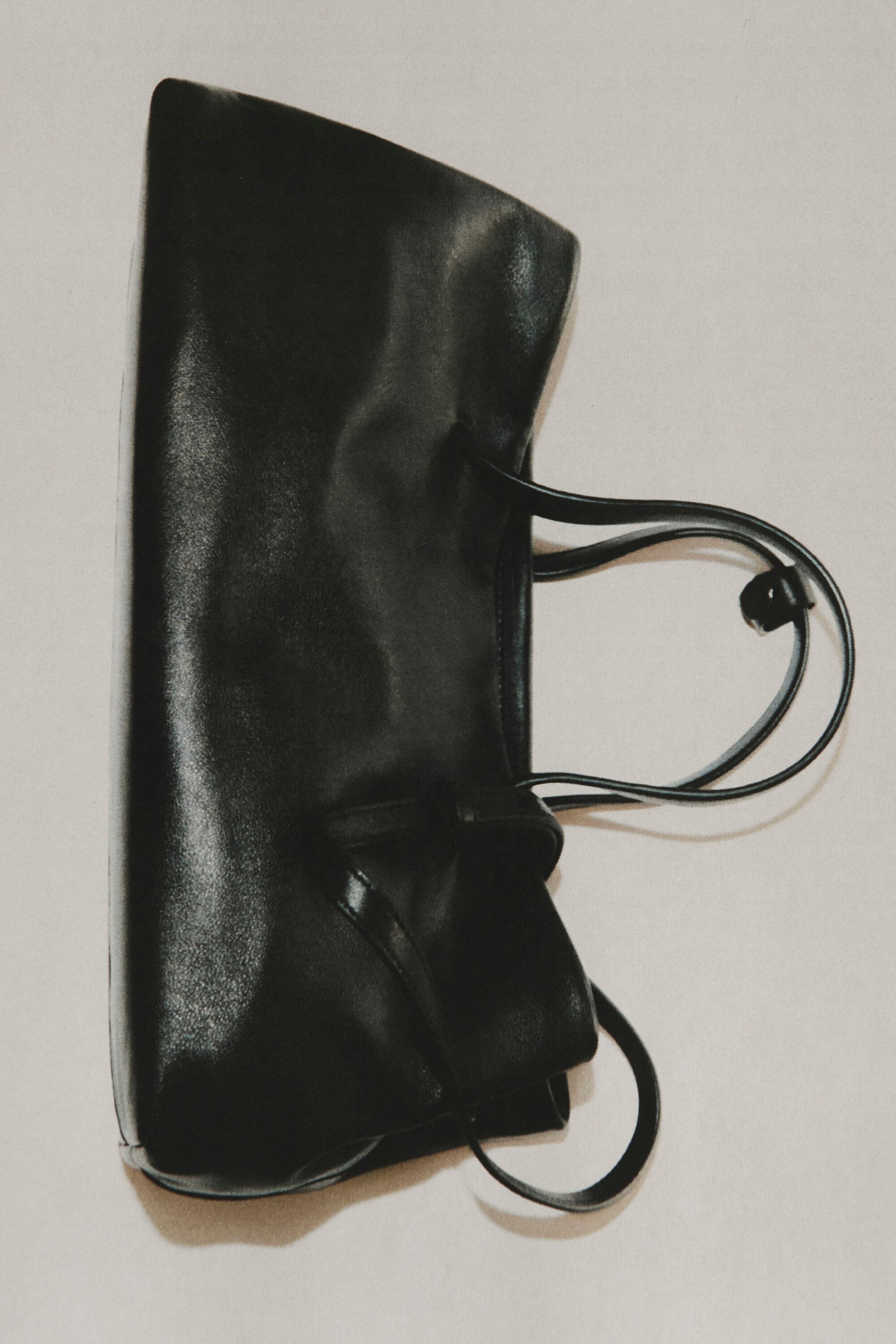 BATEAU TOTE BAG - LEATHER - BLACK | COS US