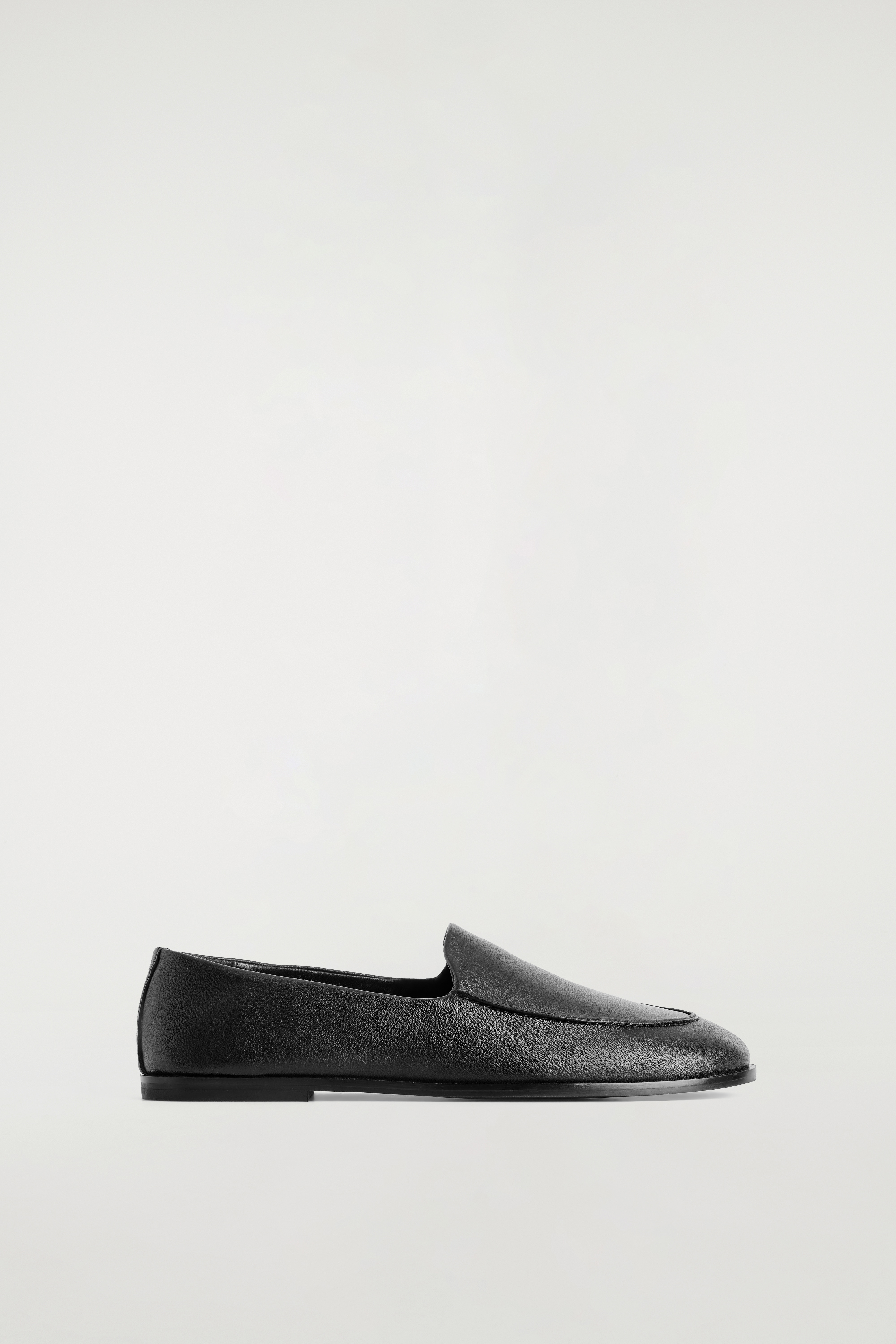 MOCASSINS CLASSIQUES EN CUIR - NOIR