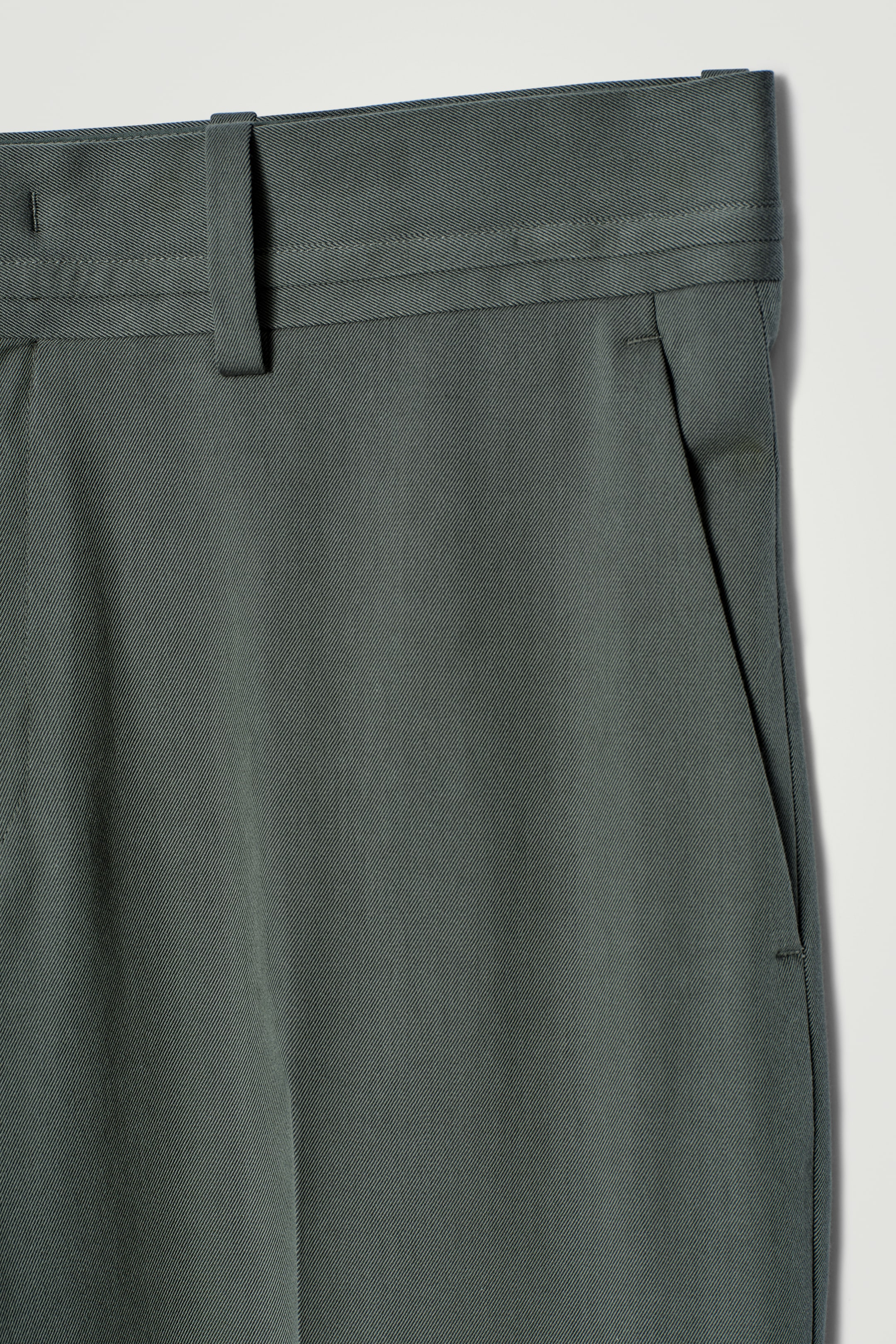 Agrandir l'image: PANTALON DE COSTUME DROIT - VERT FONCÉ - HOMME | H&M FR 6