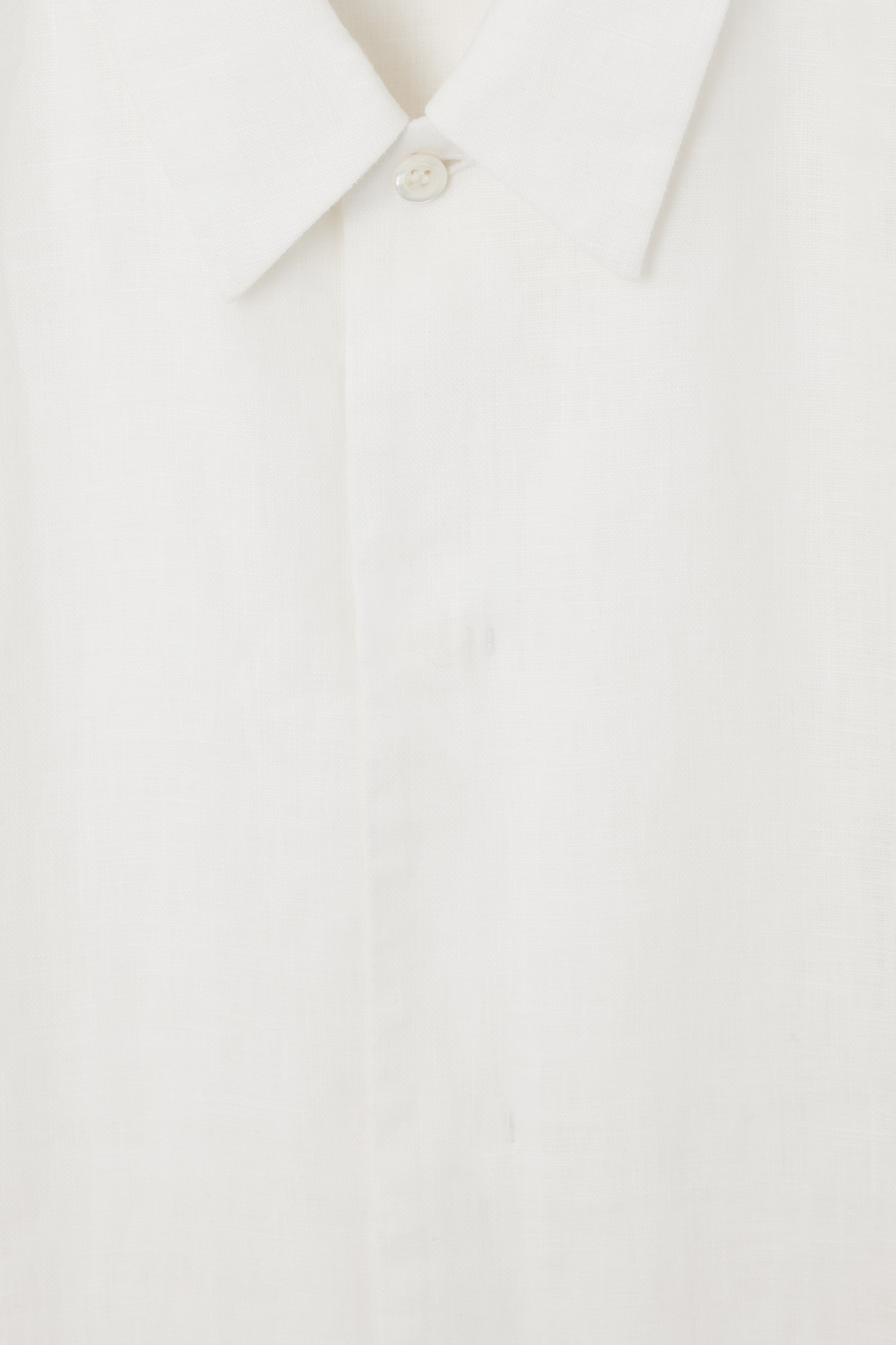 View larger image: LINEN SHORT-SLEEVED SHIRT - WHITE - Men | H&M GB 2