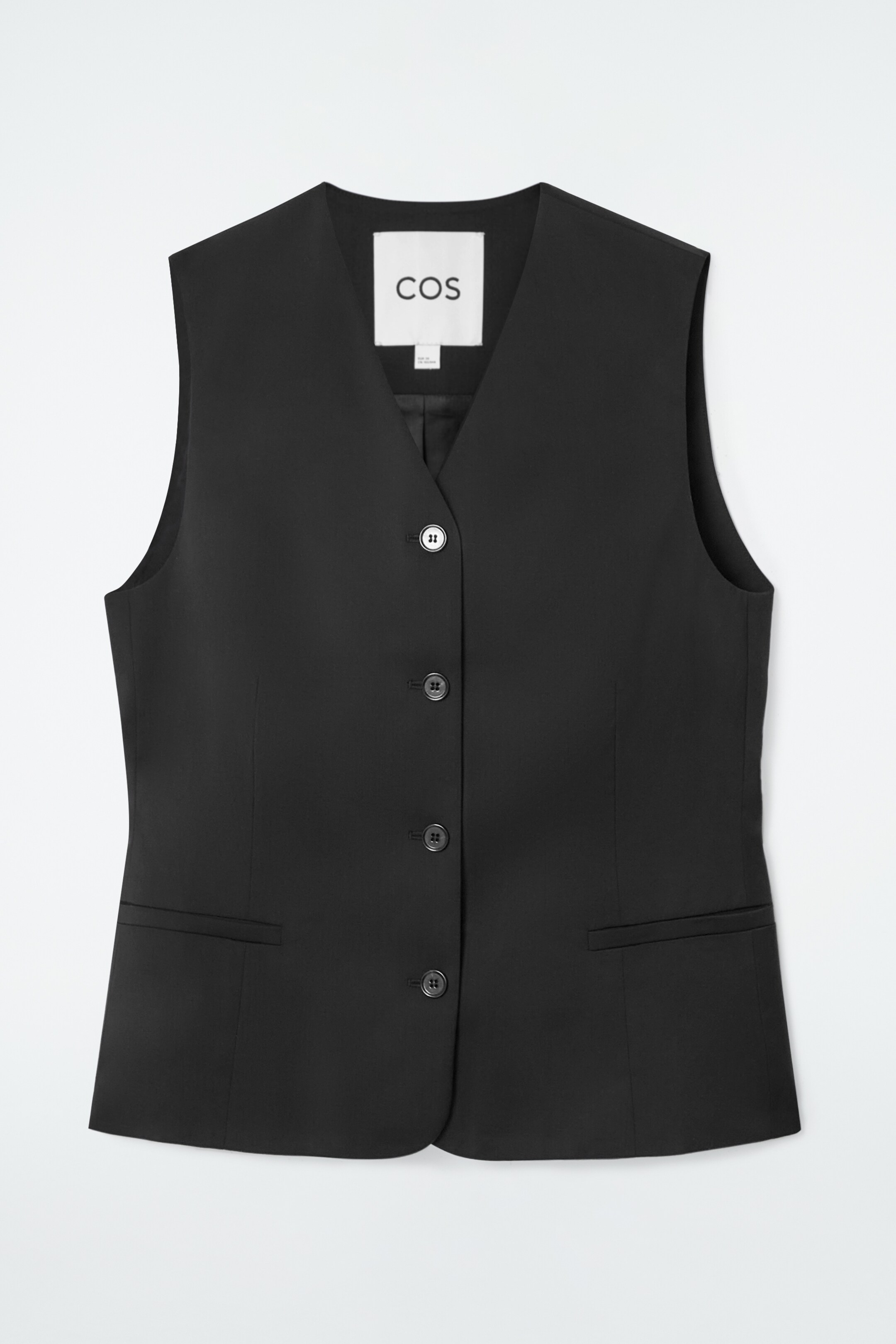 Agrandir l'image: GILET DE TAILLEUR EN LAINE - NOIR - FEMME | H&M CH 5