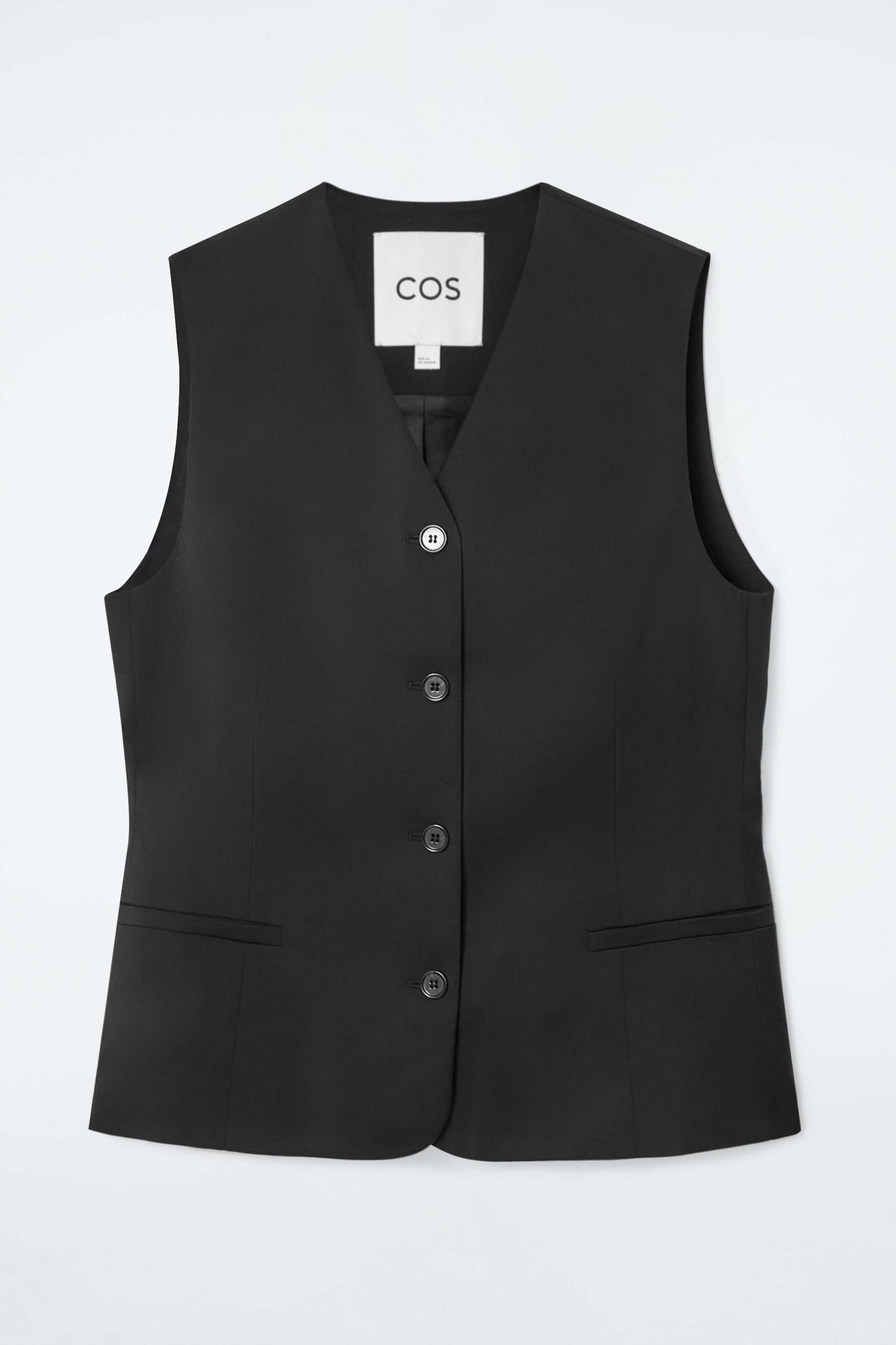 TAILORED WOOL VEST