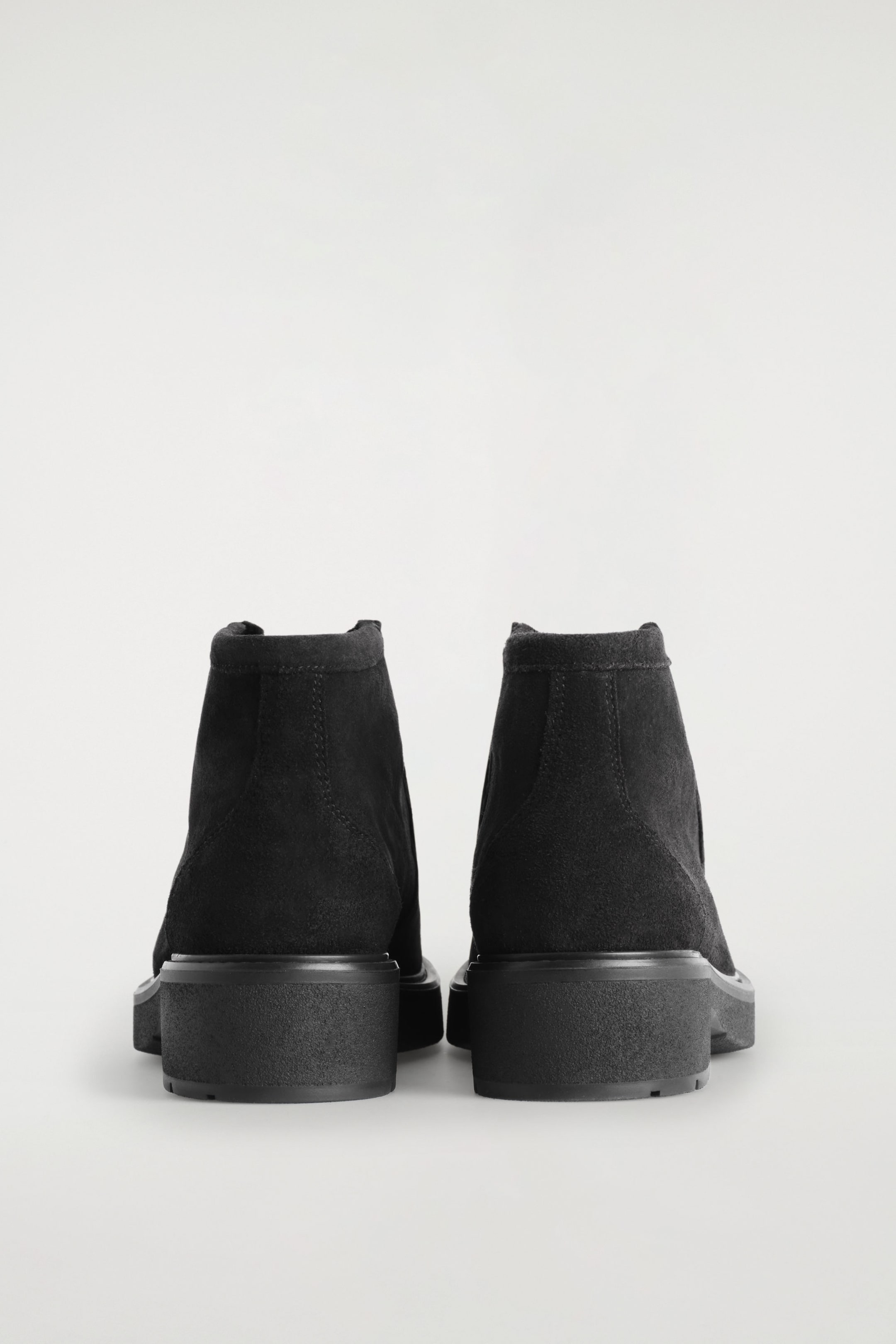 LACE-UP SUEDE ANKLE BOOTS