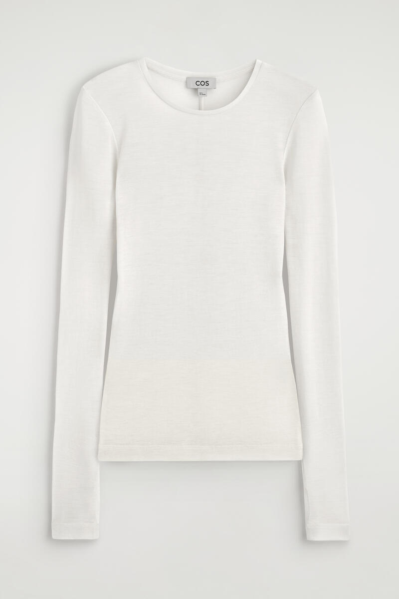Slim Merino Wool Top