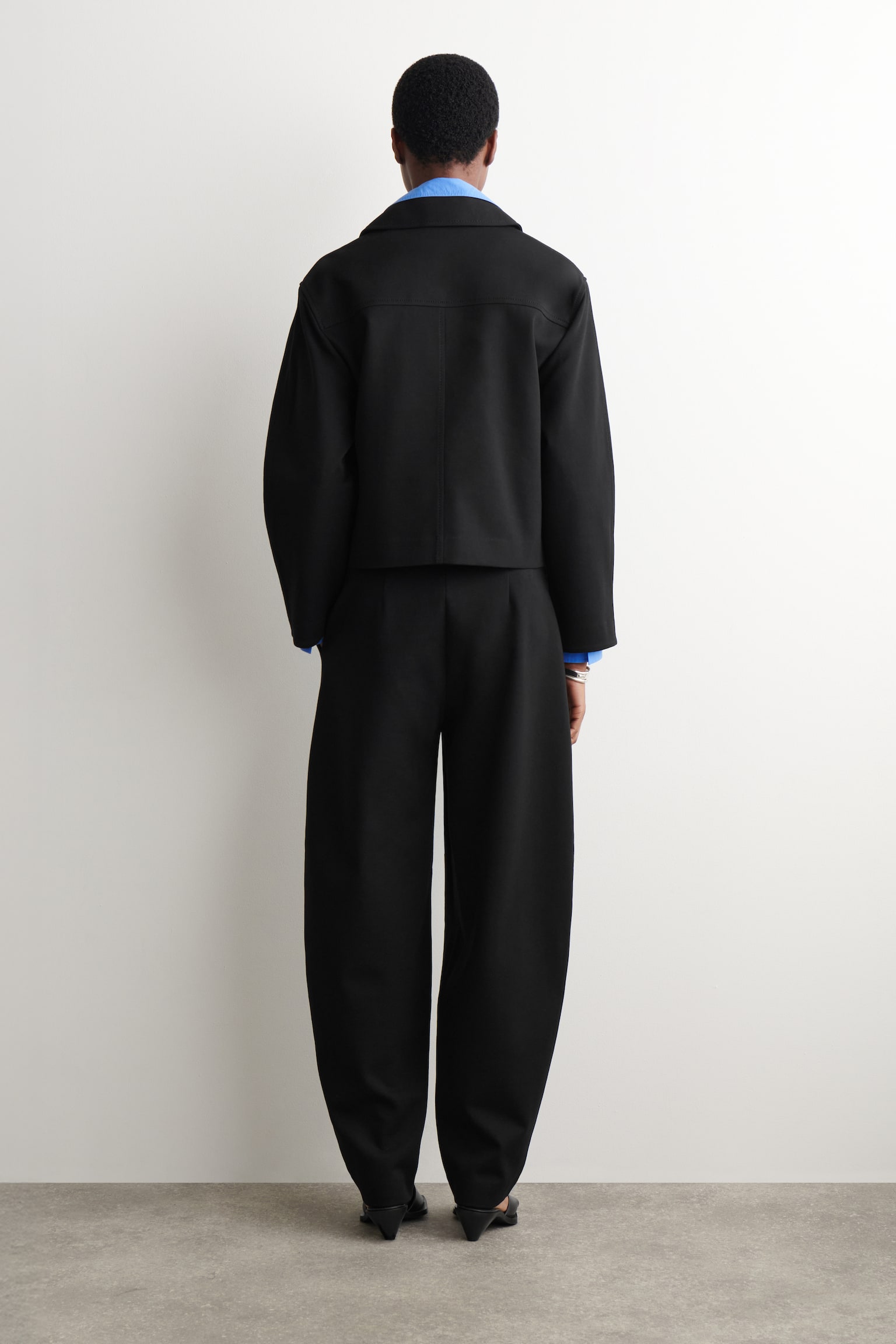 מכנסי ג'רזי בגזרת גזר - 6