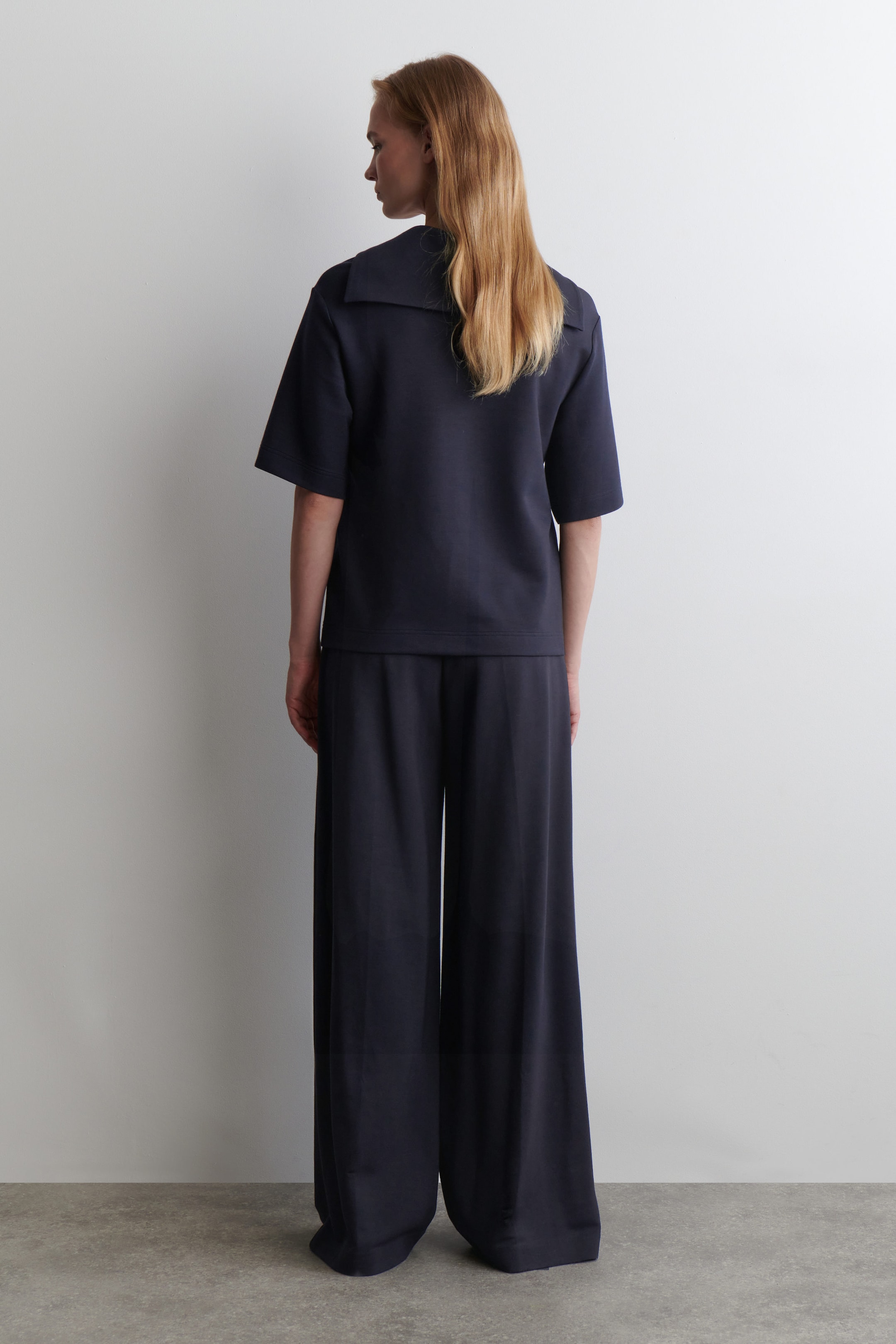 MODAL WIDE-LEG PANTS