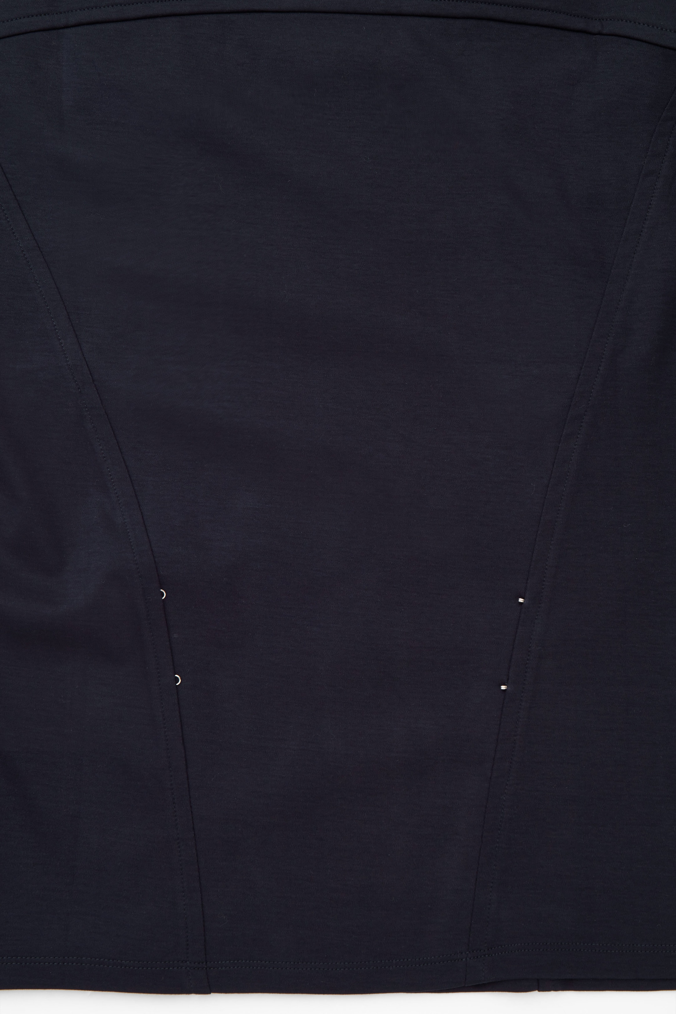 WAISTED LONG-SLEEVED TOP