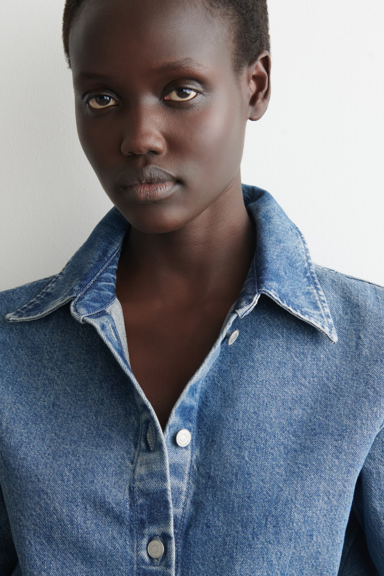 חולצת ג'ינס - כחול/אינדיגו - 6